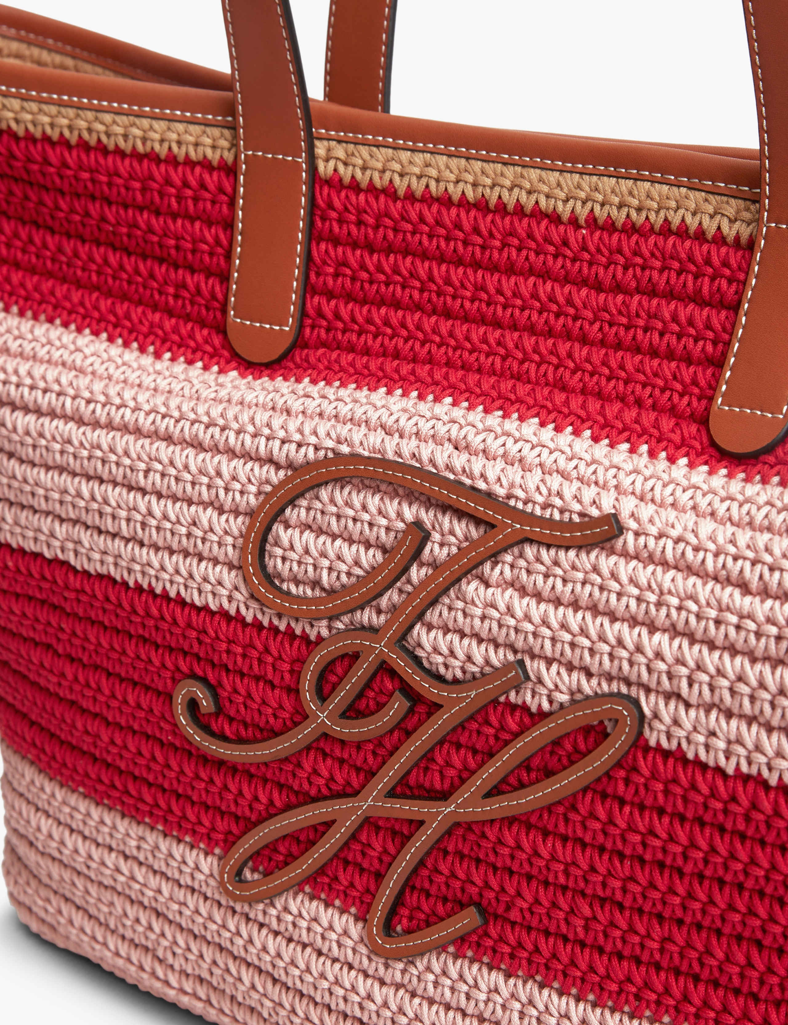 TH Nautical Pure Cotton Striped Tote Bag 4 of 5