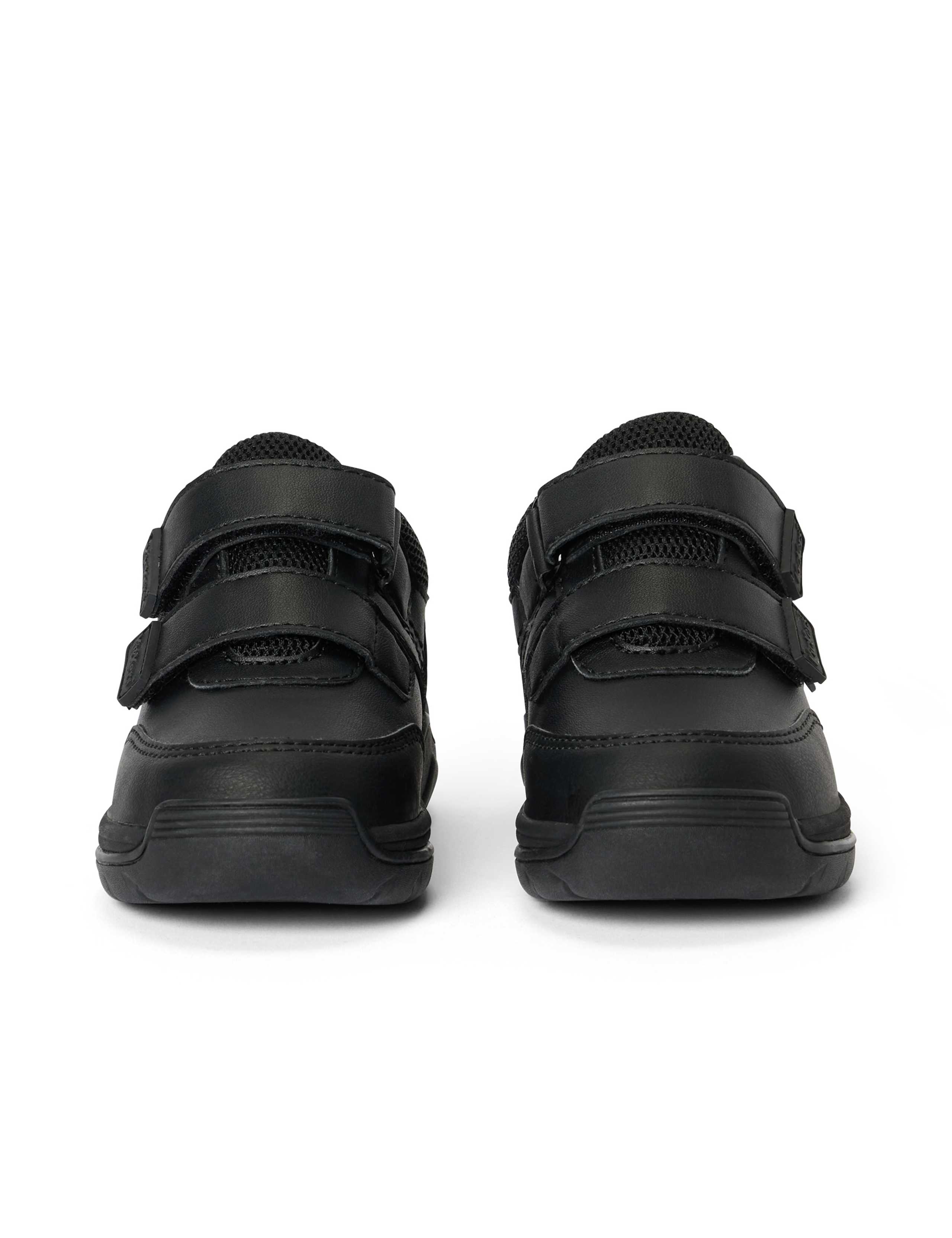 Kids' Leather Riptape School Shoes (12½ Small-2½ Large) 5 of 6