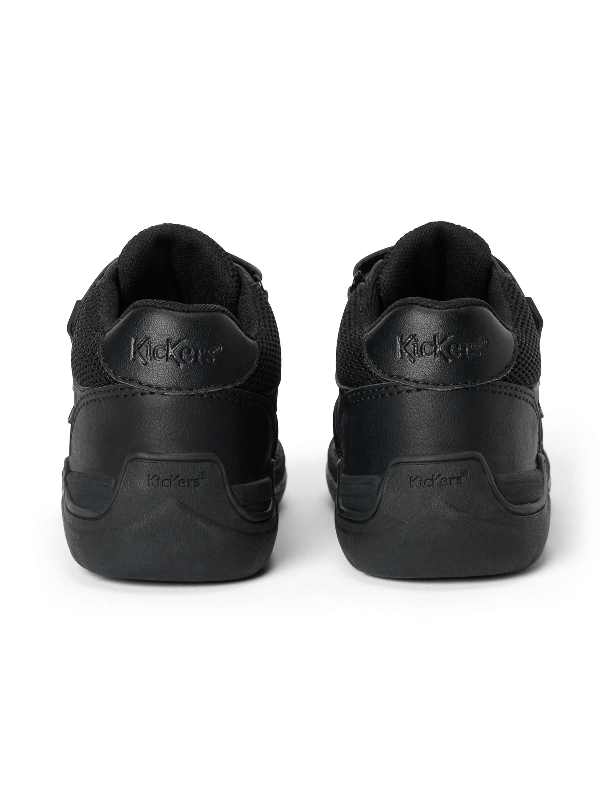 Kids' Leather Riptape School Shoes (12½ Small-2½ Large) 6 of 6