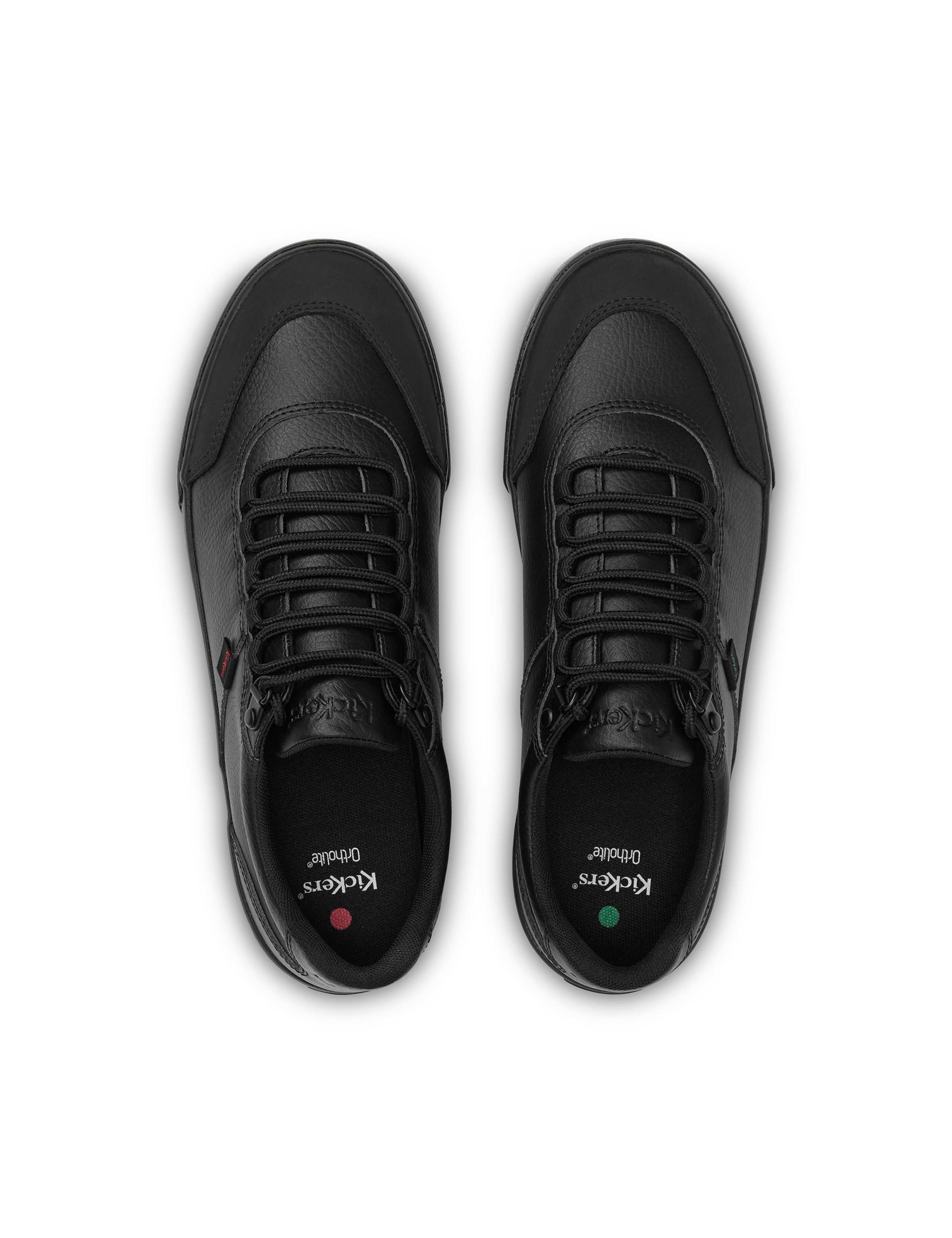 Kids' Leather Lace School Trainers (6 Small-12 Small) 2 of 5