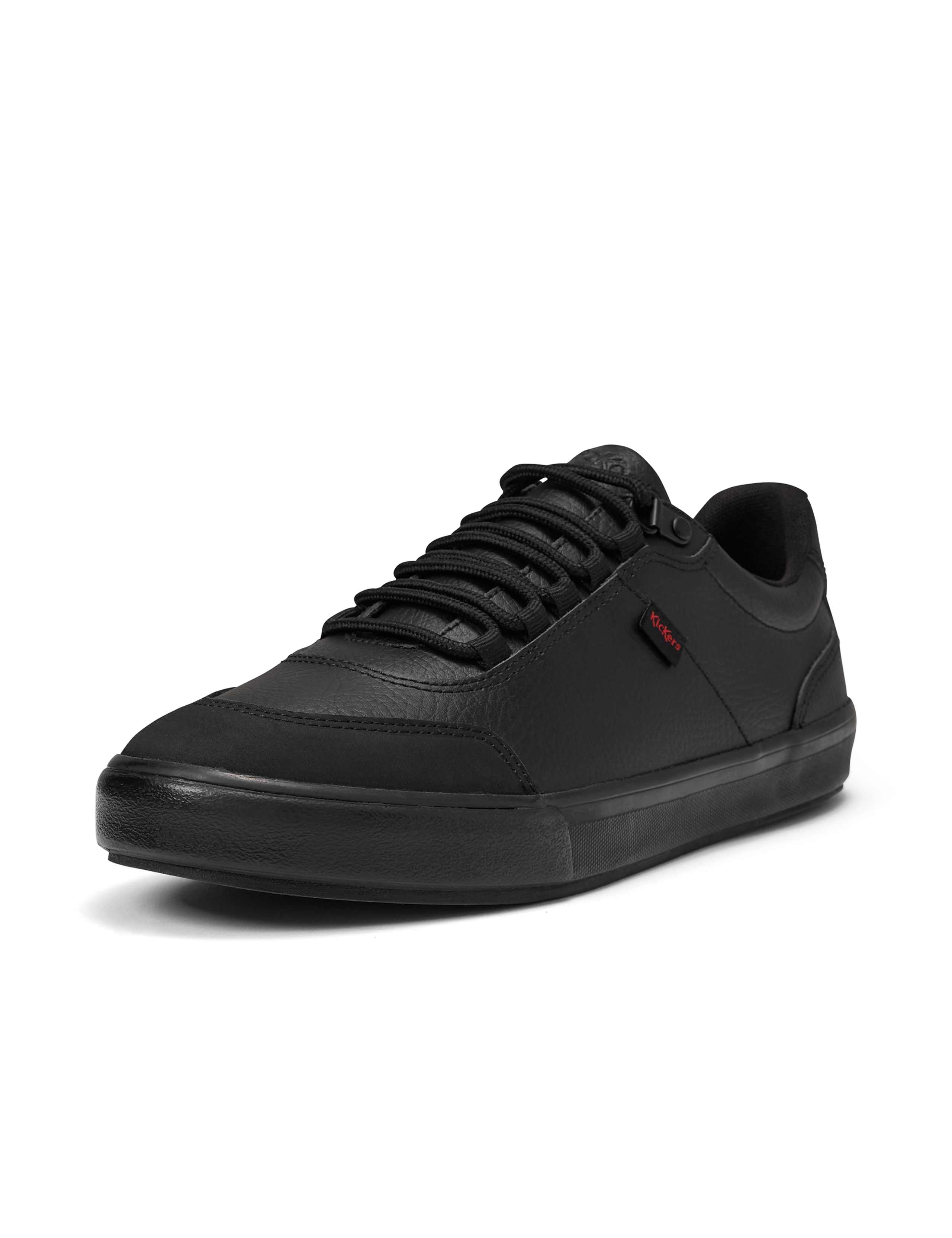 Kids' Leather Lace School Trainers (6 Small-12 Small) 4 of 5