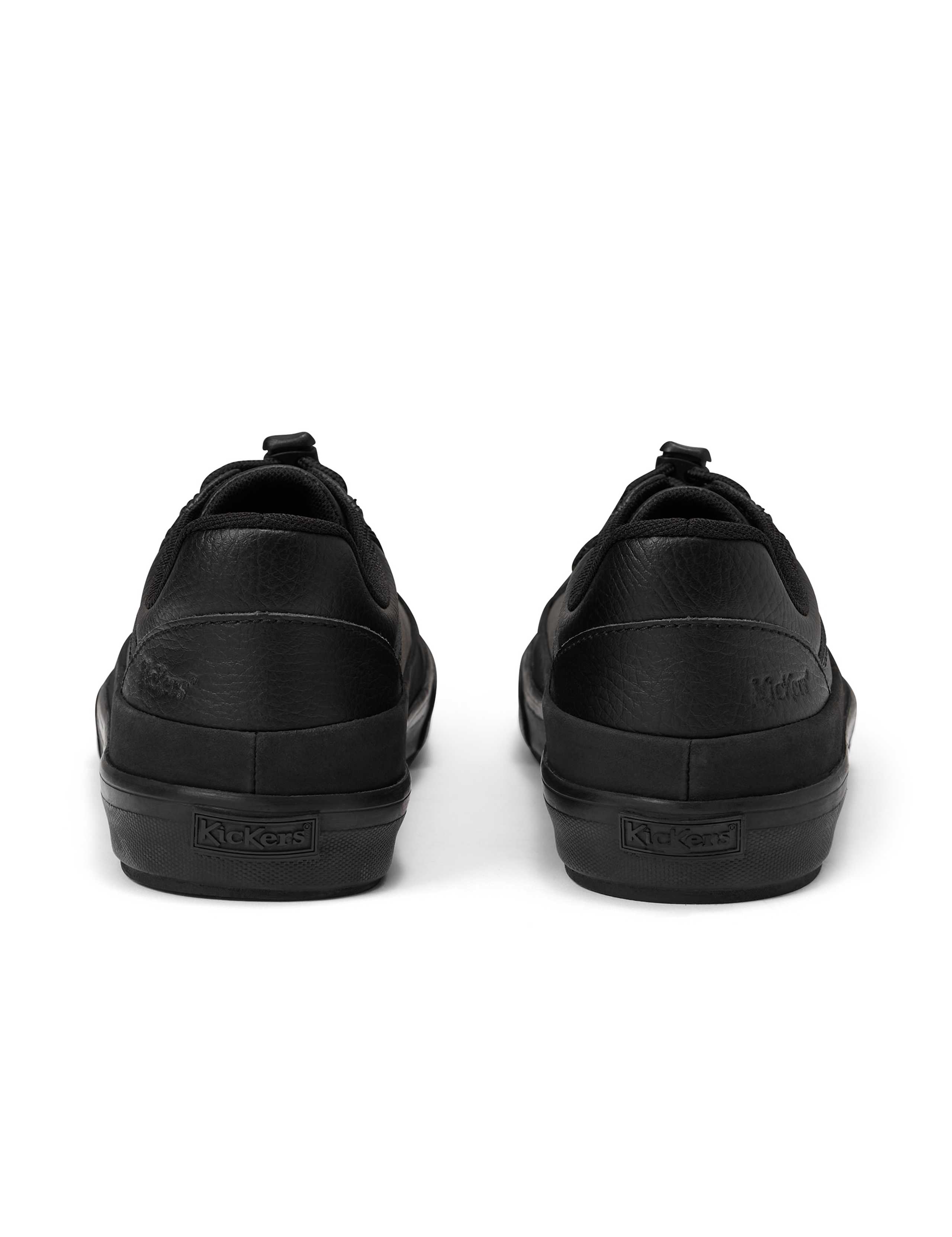Kids' Leather Toggle Lace School Trainers (6 Small-12 Small) 6 of 6