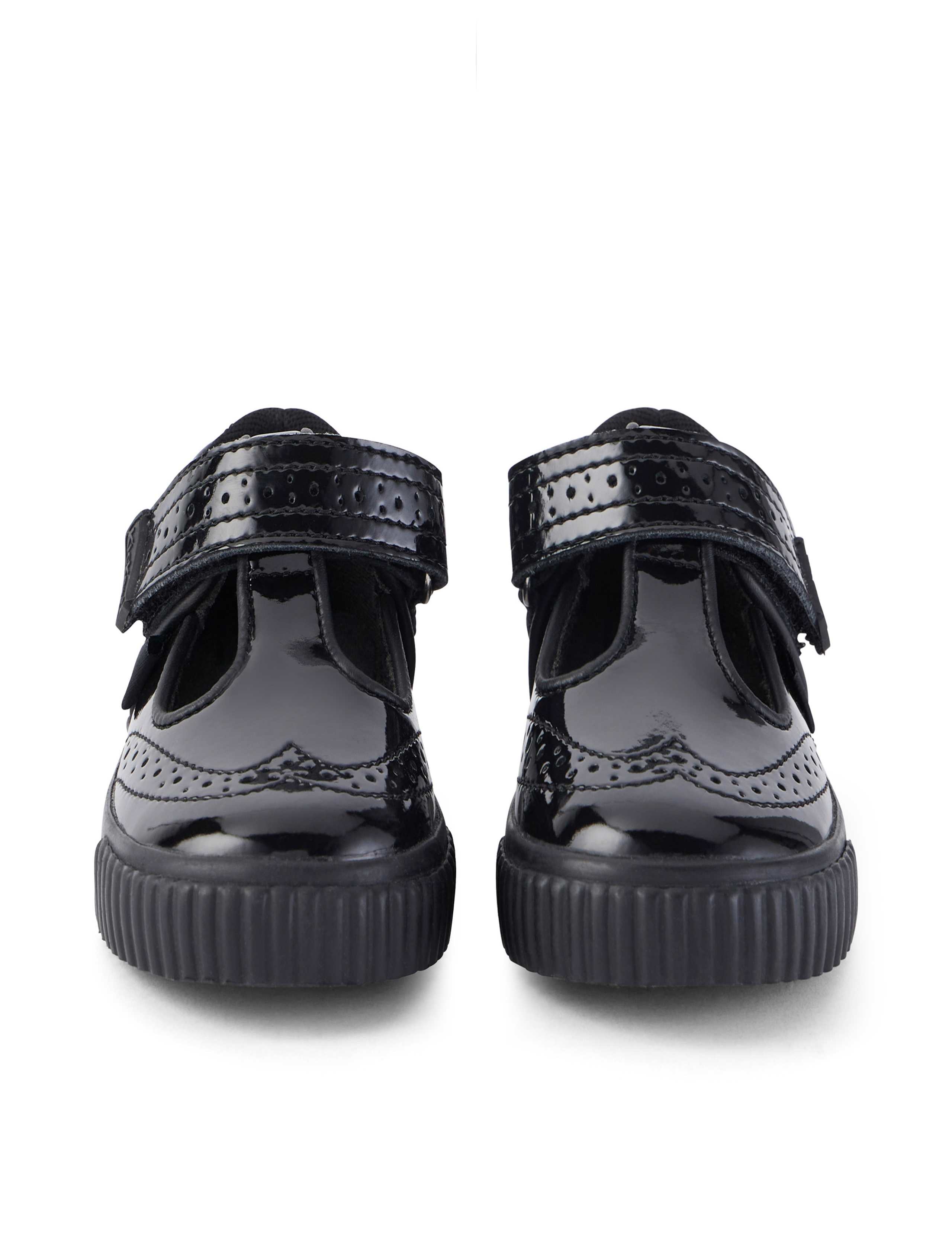 Kids' Leather T Bar School Shoes (7 Small-12 Small) 4 of 5