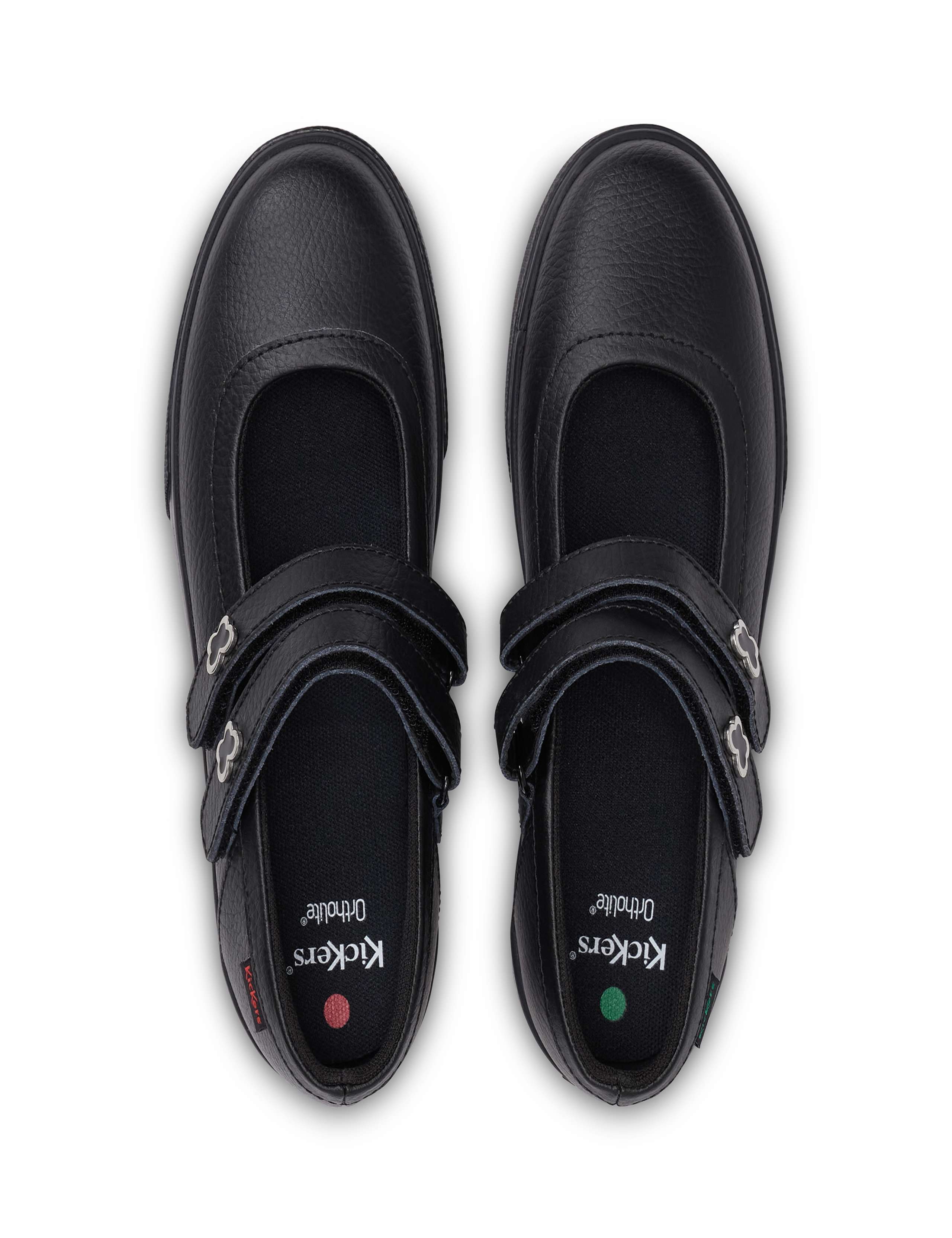 Kids' Leather Mary Jane School Shoes (7 Small-12 Small) 2 of 5