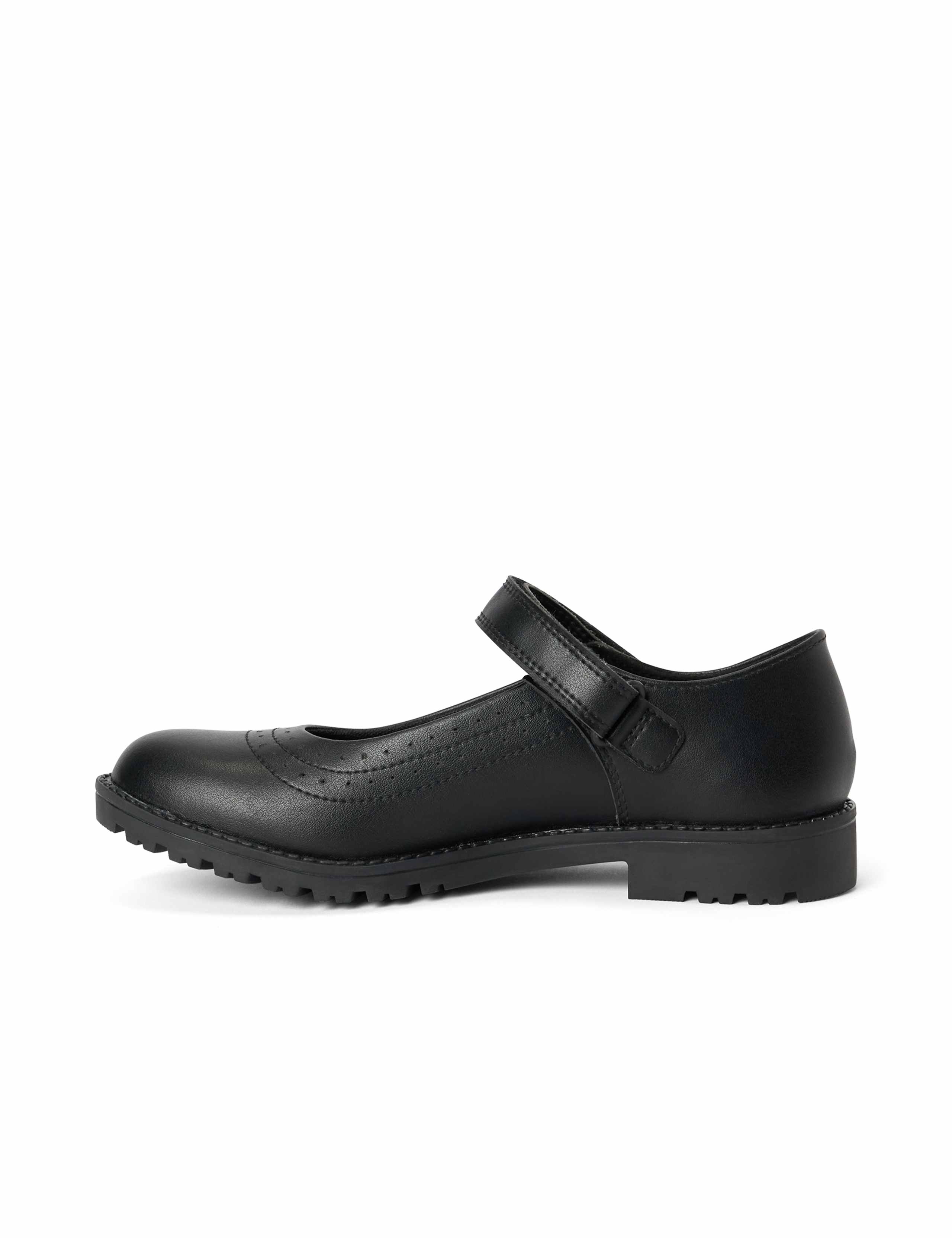 Kids' Riptape Mary Jane School Shoes (3 Large-6 Large) 1 of 5