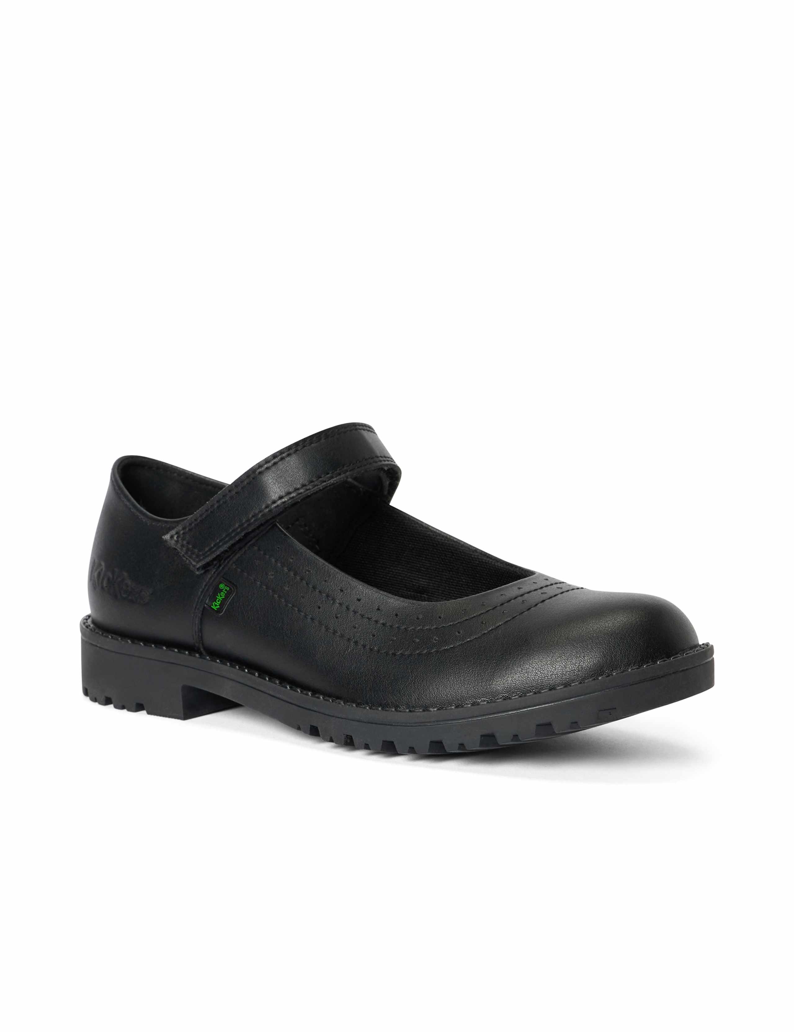Kids' Riptape Mary Jane School Shoes (3 Large-6 Large) 3 of 5