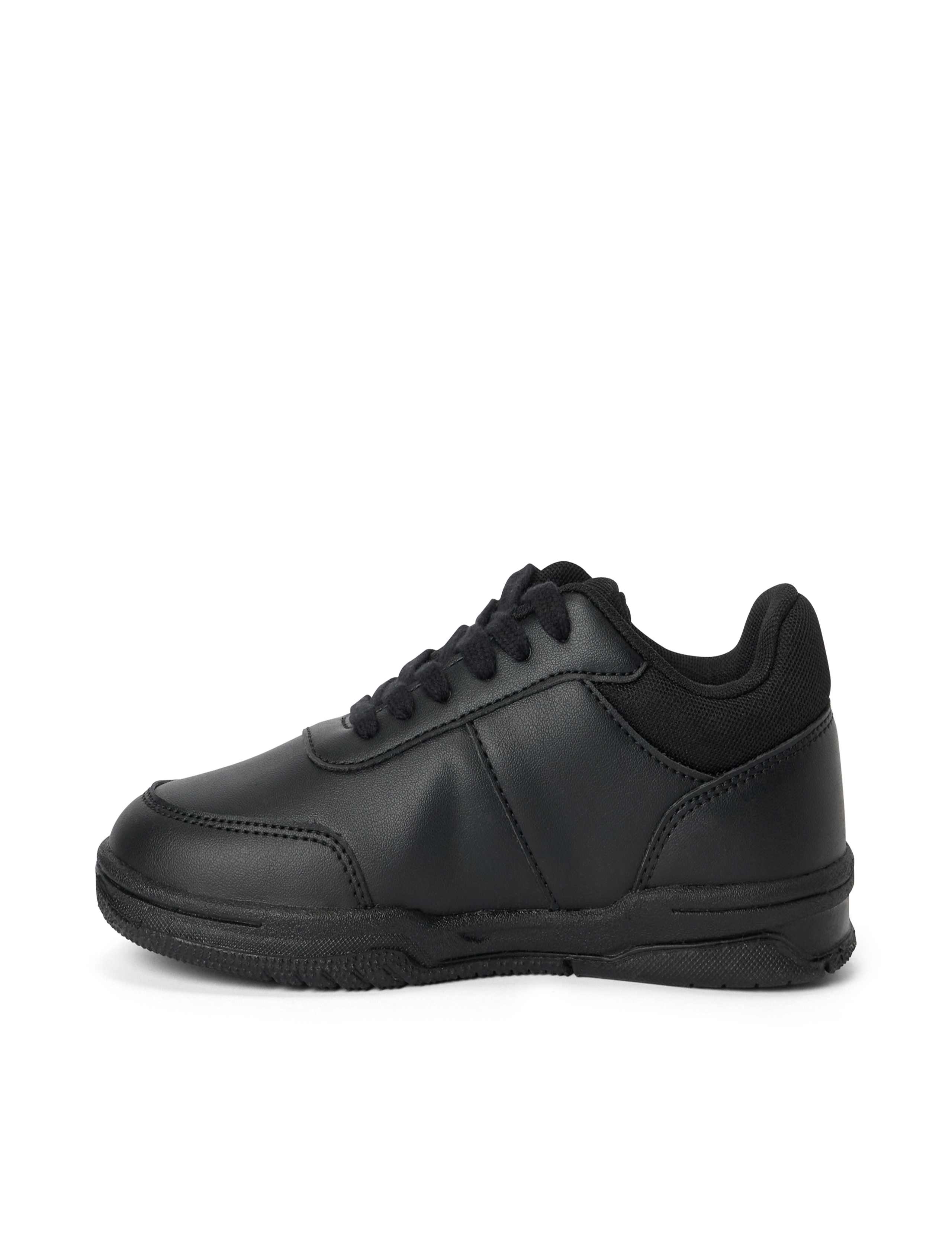 Kids' Leather Lace School Shoes (3 Large-7 Large) 3 of 5