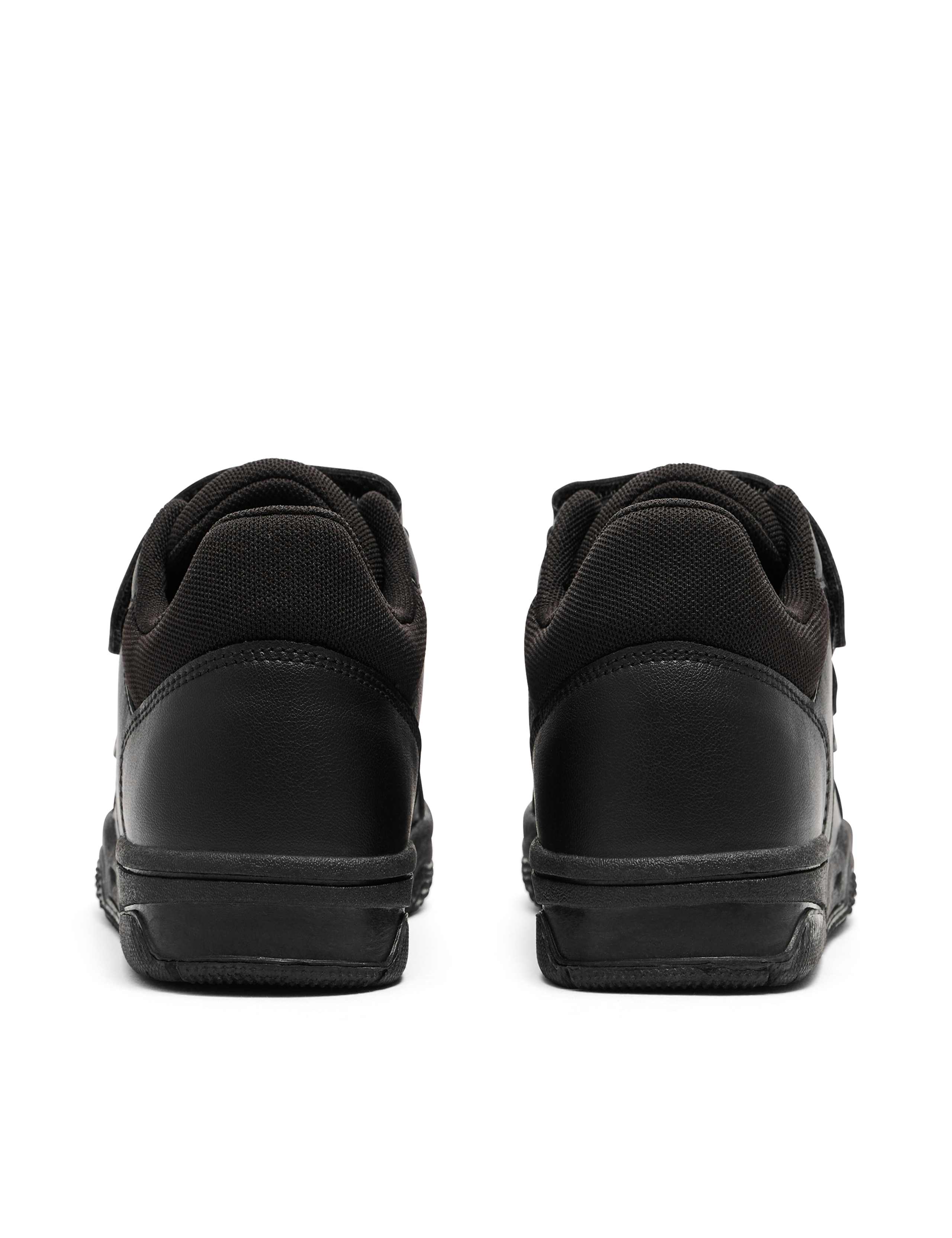 Kids' Leather Riptape School Shoes (7 Small-12 Small) 5 of 9