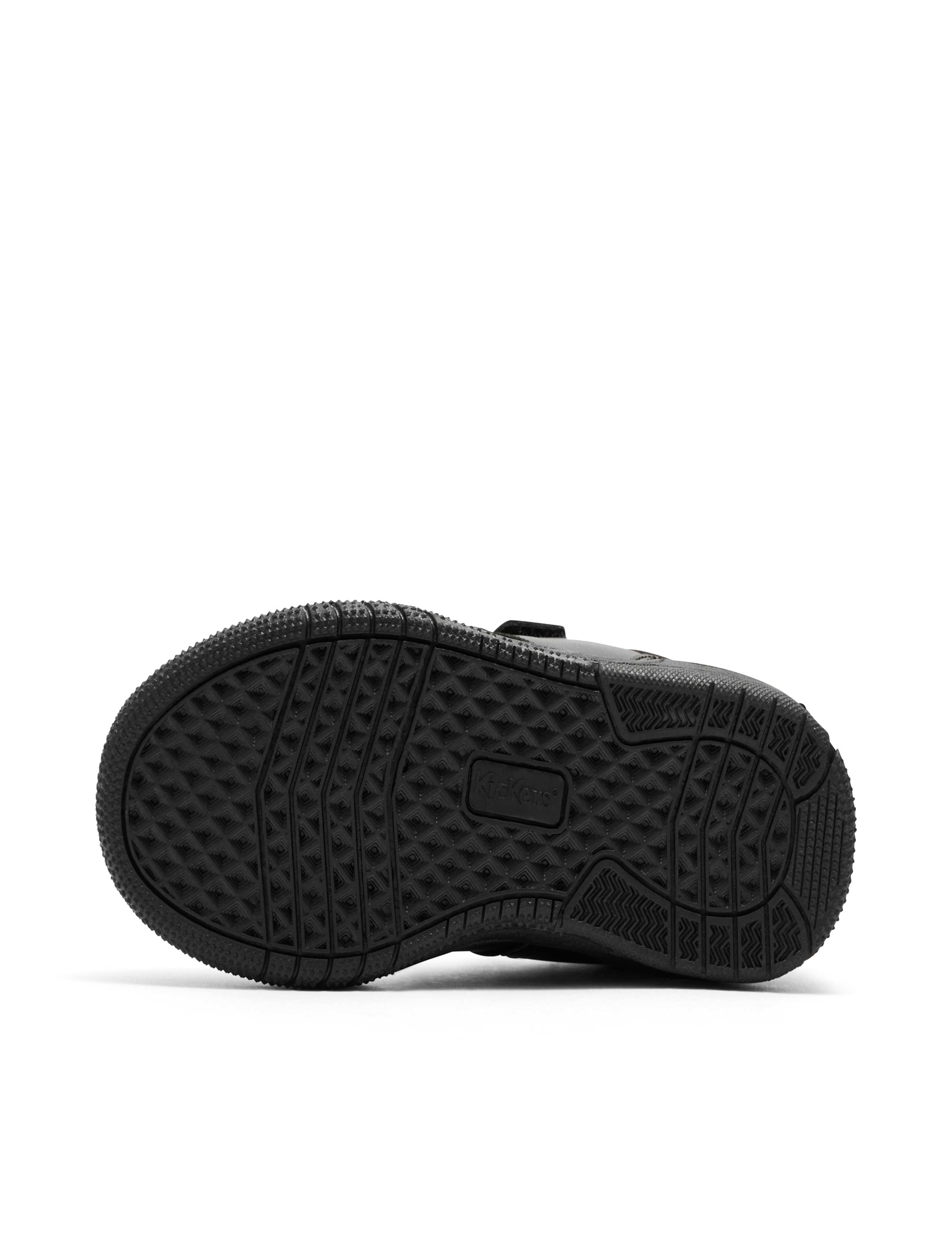 Kids' Leather Riptape School Shoes (7 Small-12 Small) 8 of 9