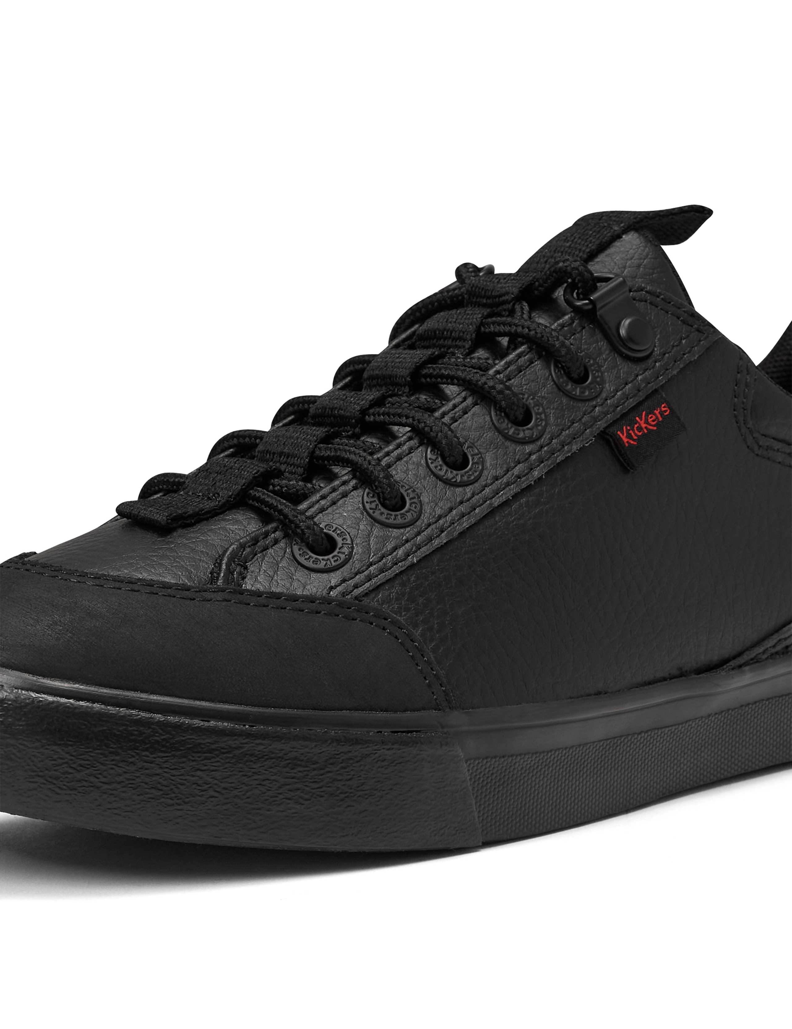 Kids' Leather Lace School Trainers (3 Large-6 Large) 5 of 5