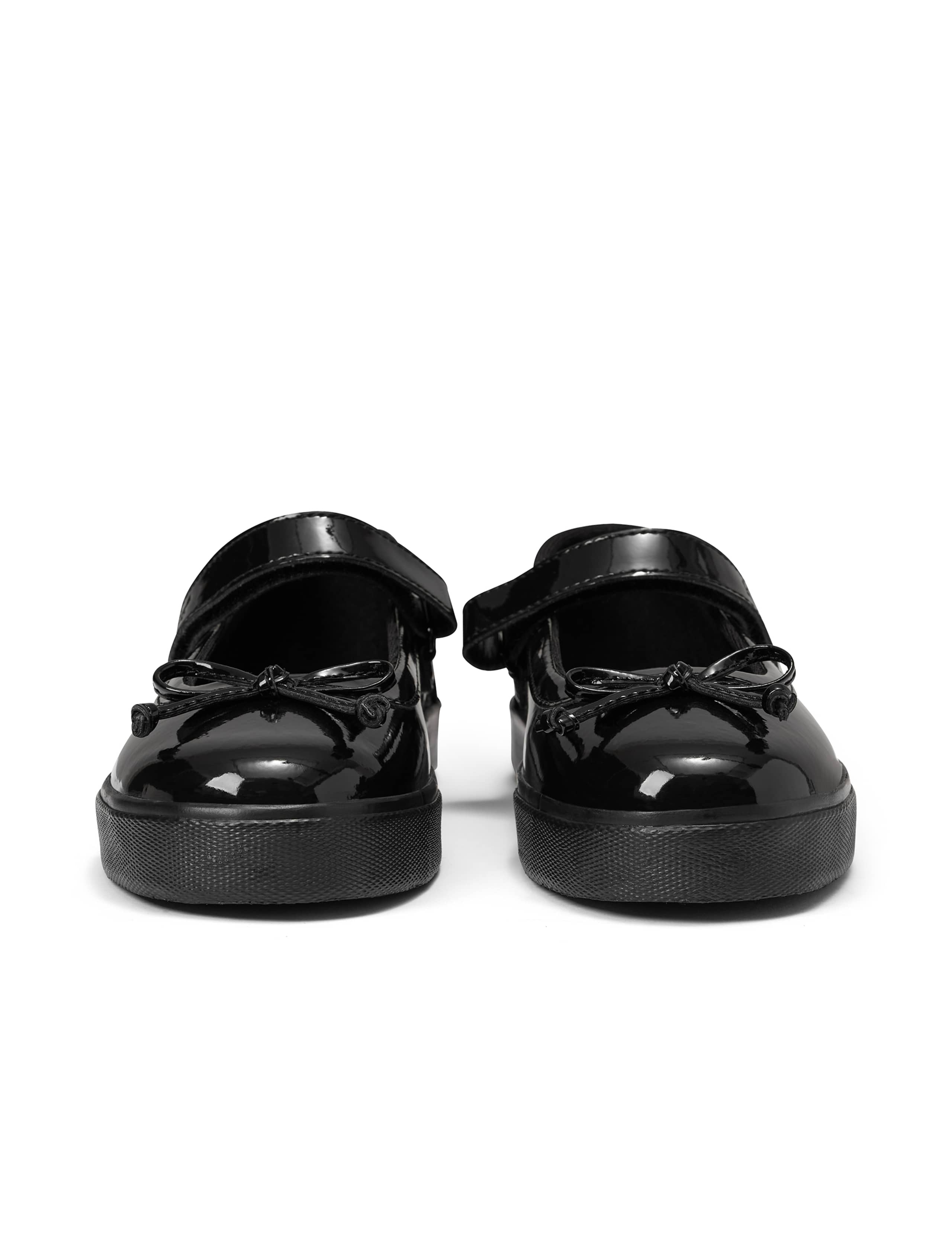 Kids' Patent Mary Jane Bow School Shoes (12½ Small-2½ Large) 4 of 5