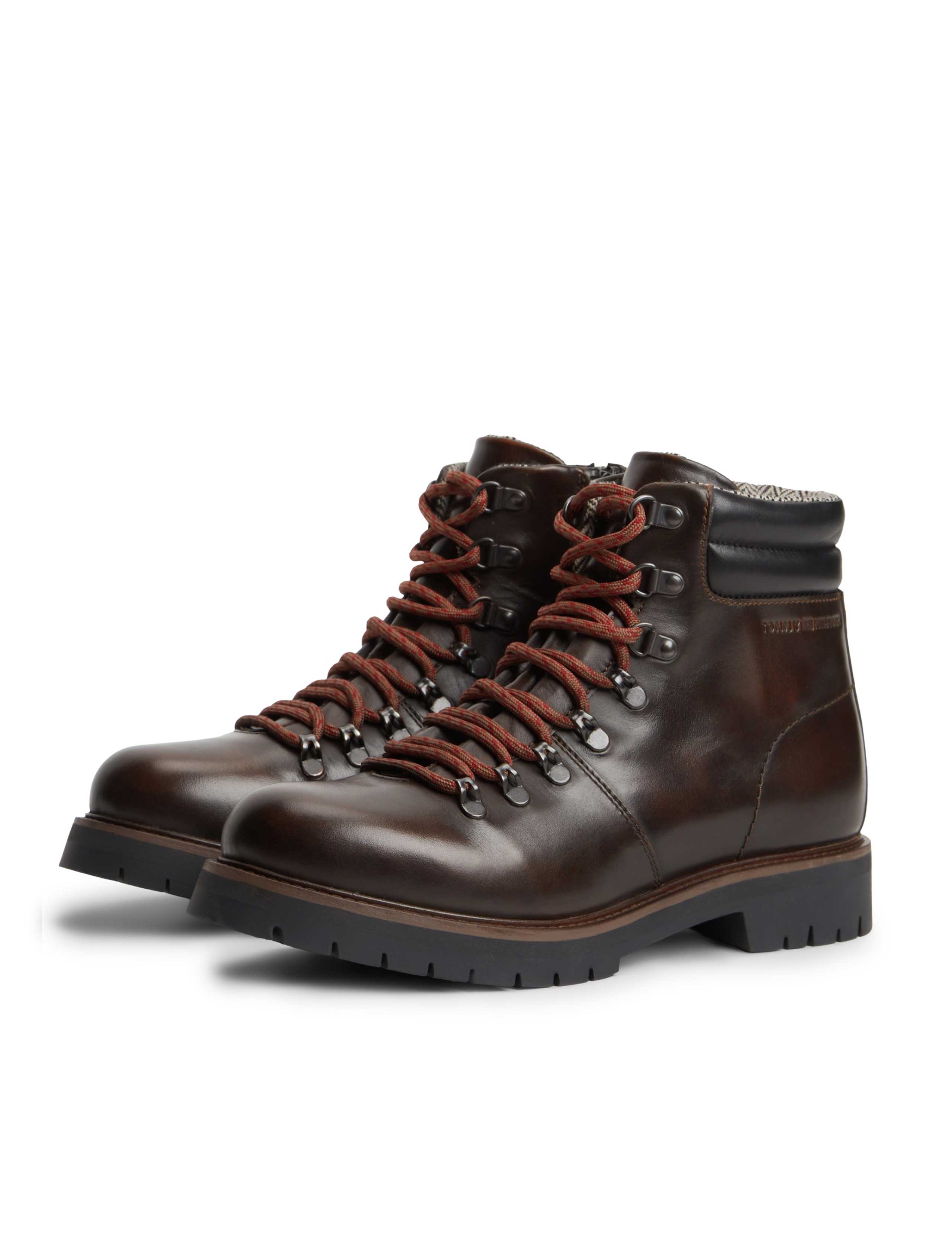 Leather Lace Up Walking Boots 3 of 6