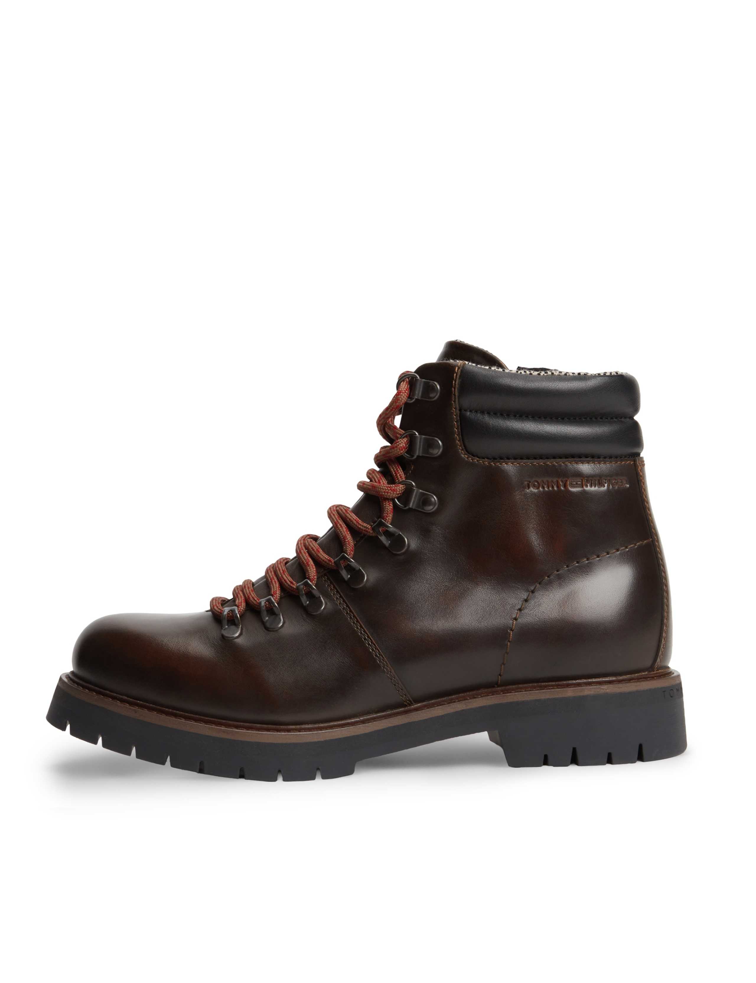 Leather Lace Up Walking Boots 4 of 6