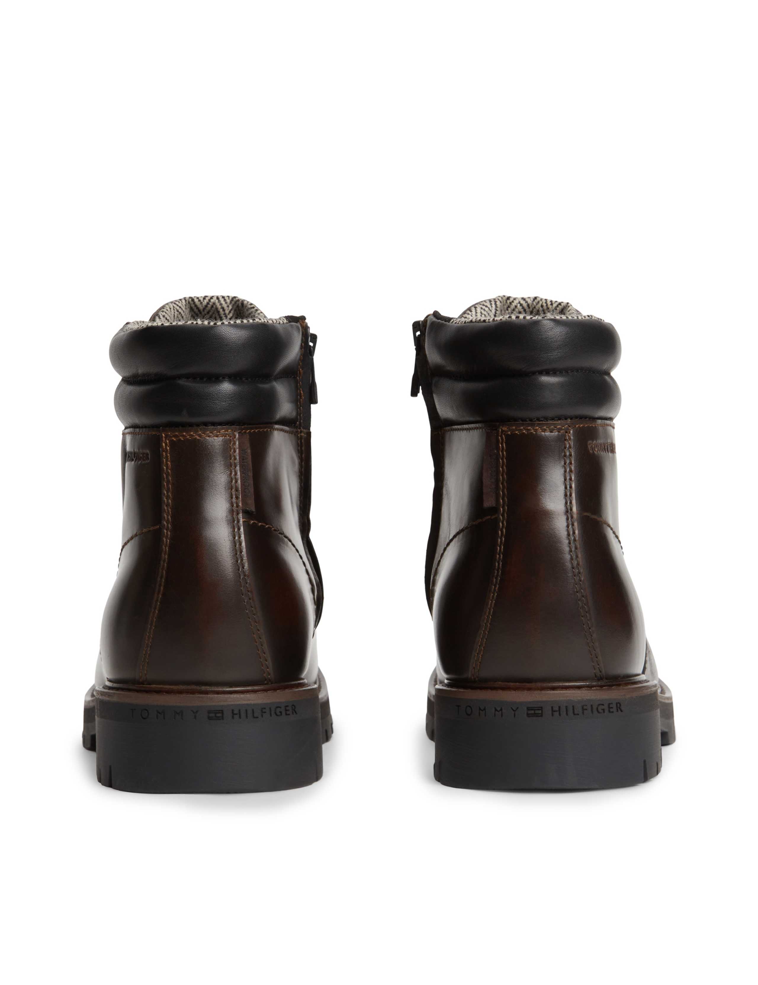Leather Lace Up Walking Boots 5 of 6