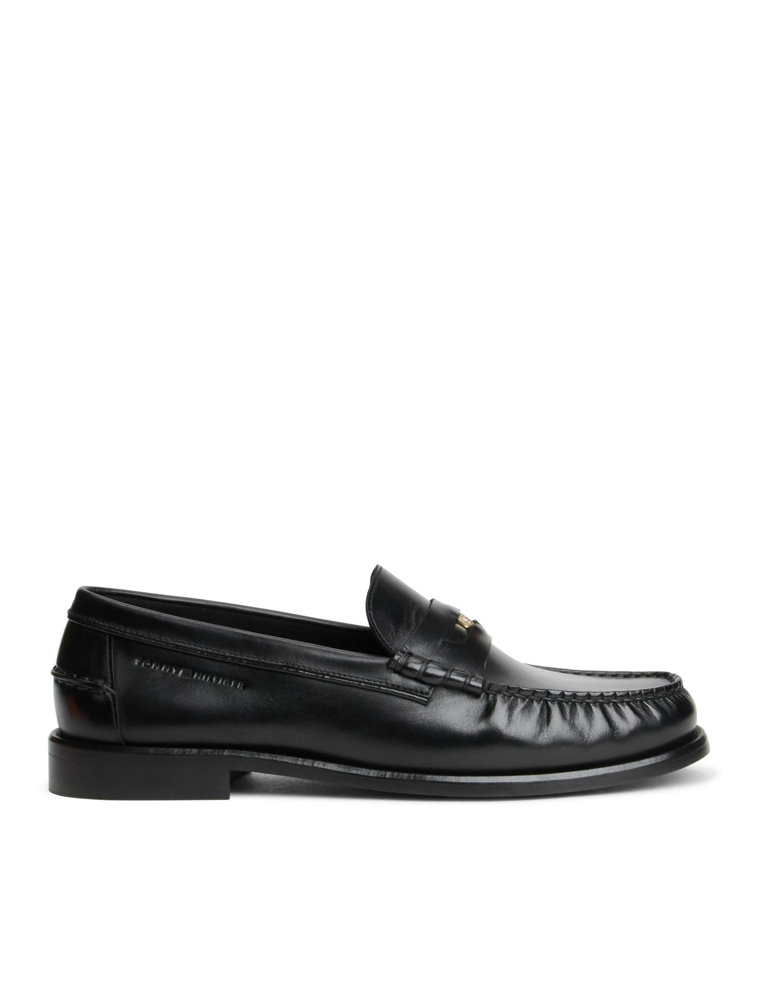 Brushed Leather Loafers 1 of 6