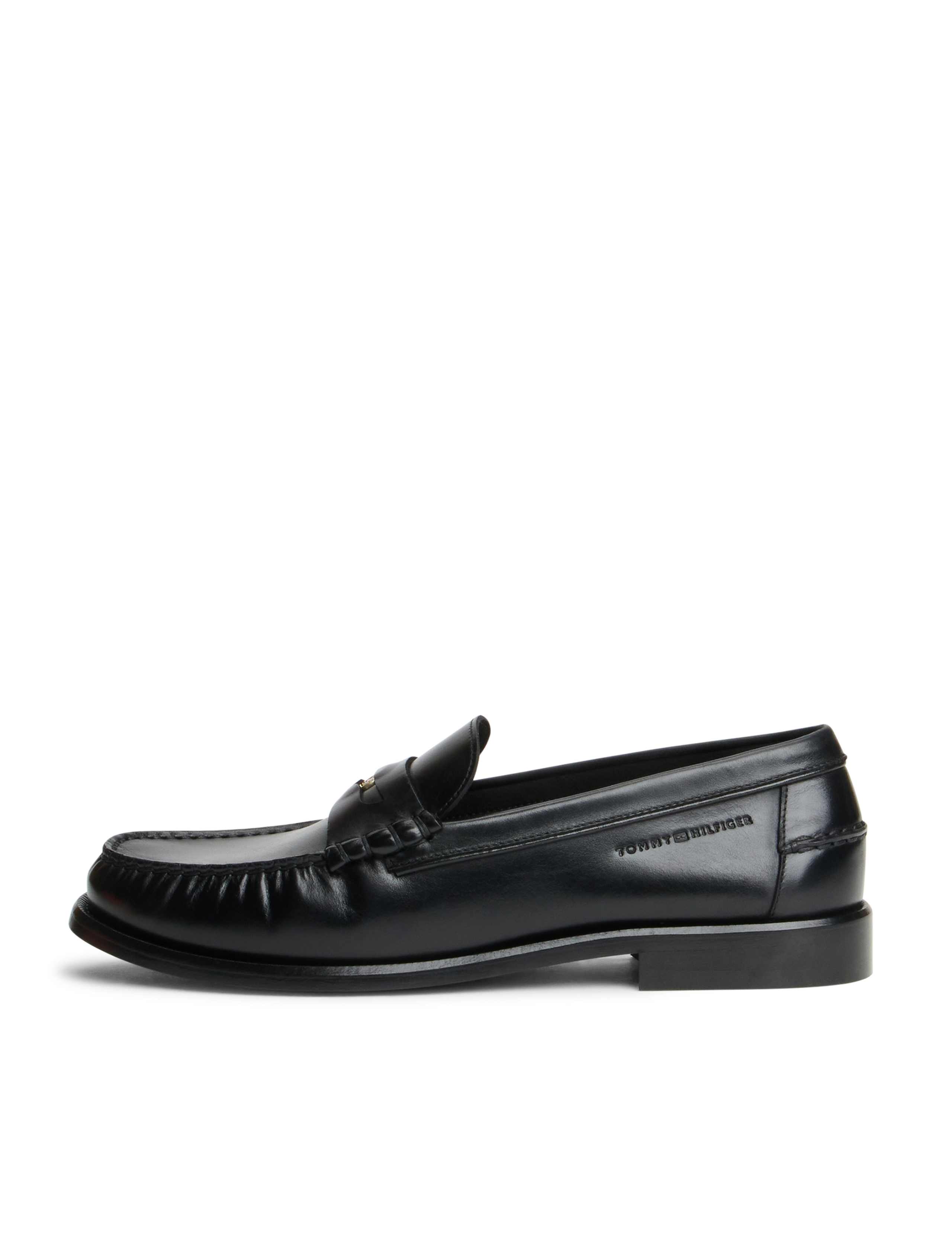 Brushed Leather Loafers 4 of 6