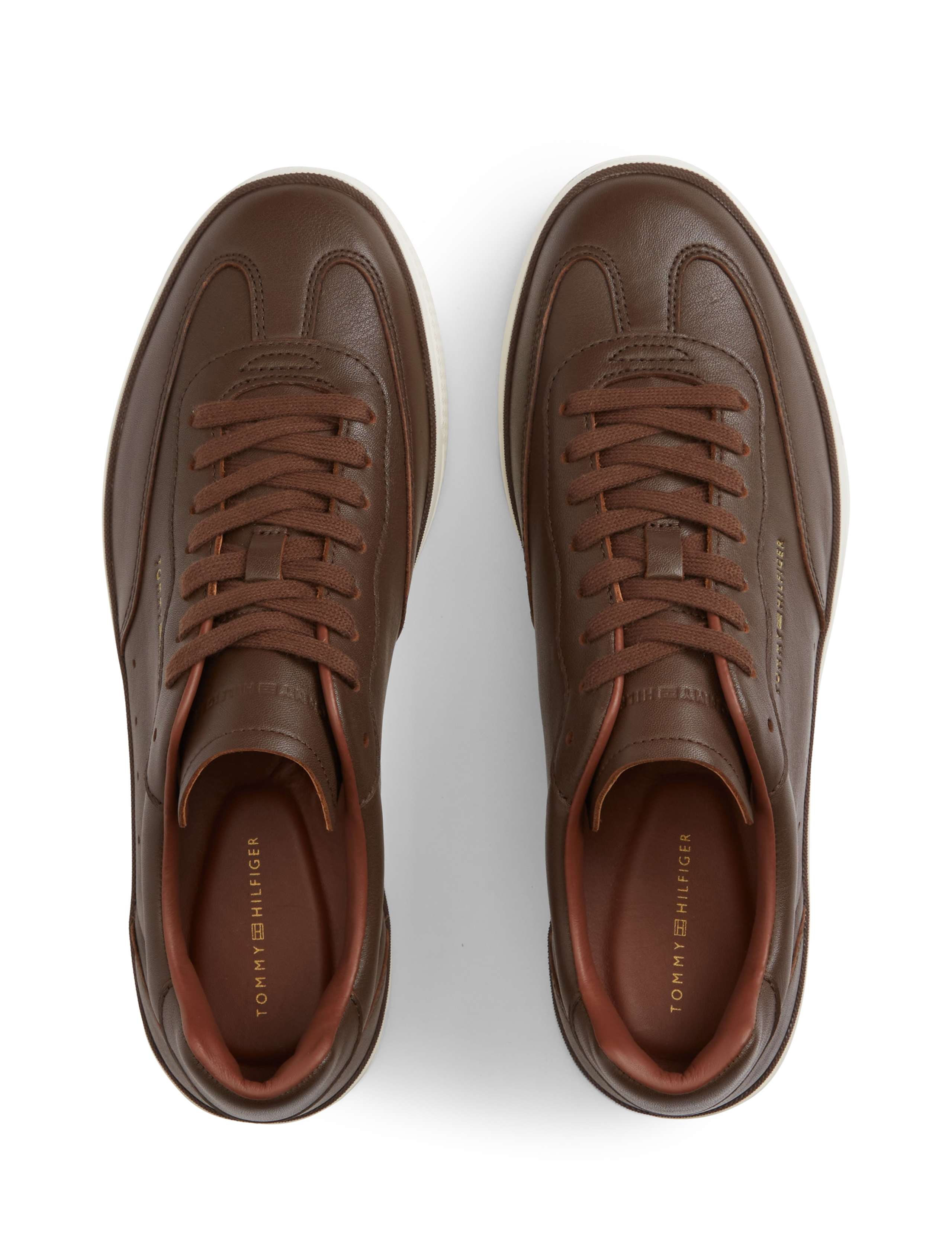 Lo Lux Leather Trainers 2 of 6