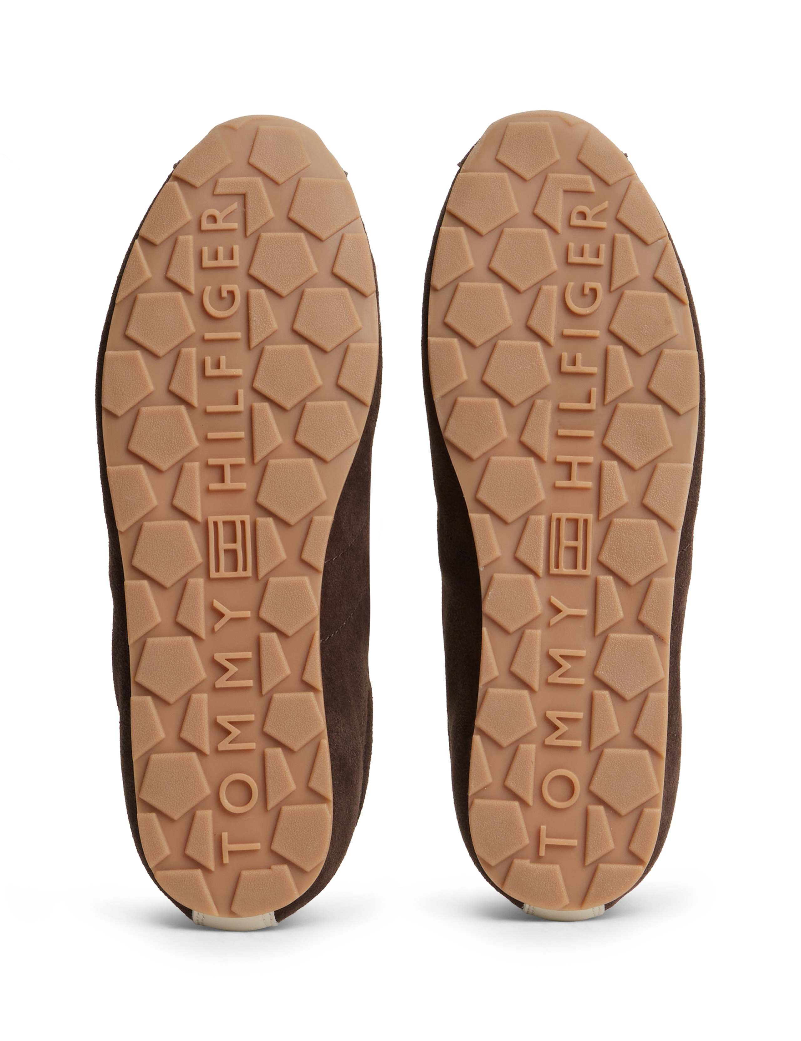 TH Bella Suede Monogram Lace Up Trainers 6 of 6