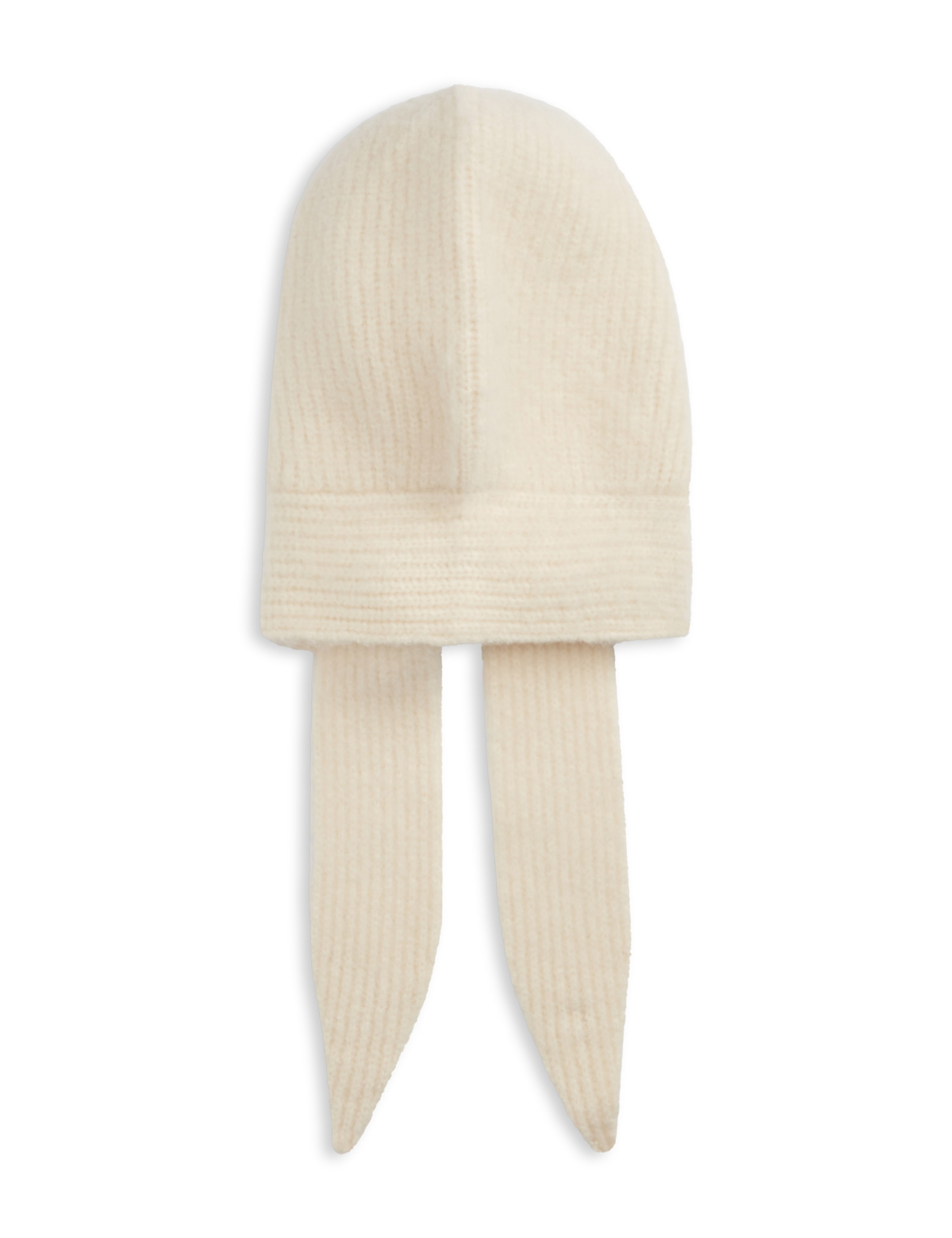 Elevated Chic Rib Knitted Hood with Alpaca 3 of 4