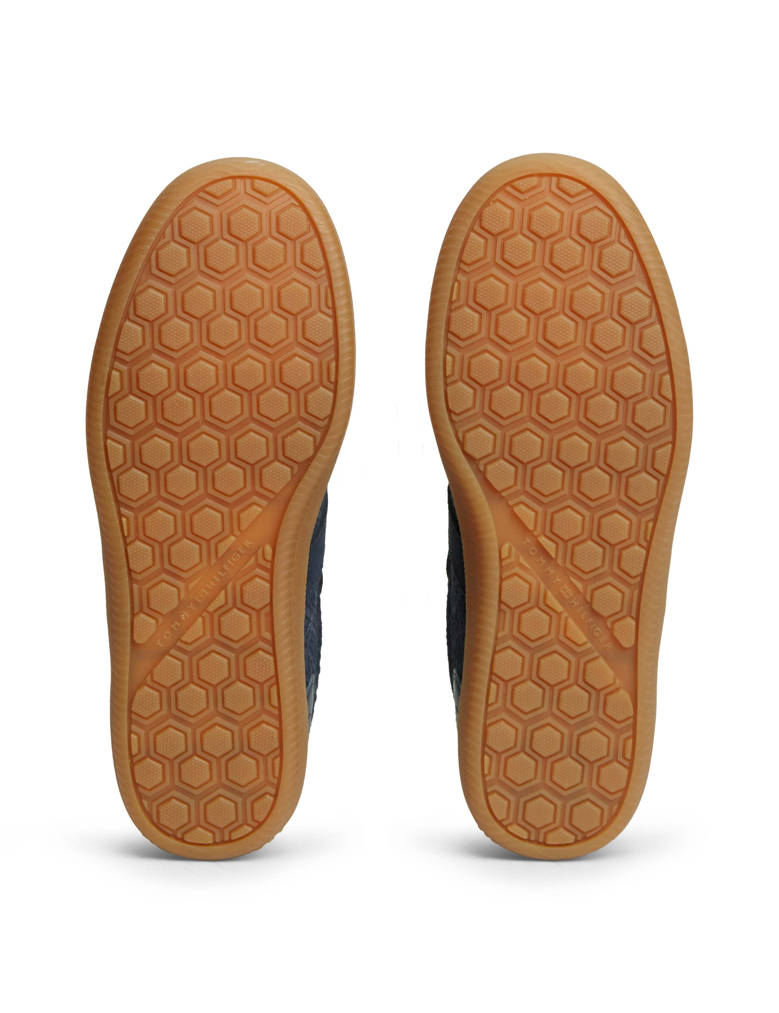 Tribeca Leather Monogram Trainers 6 of 6