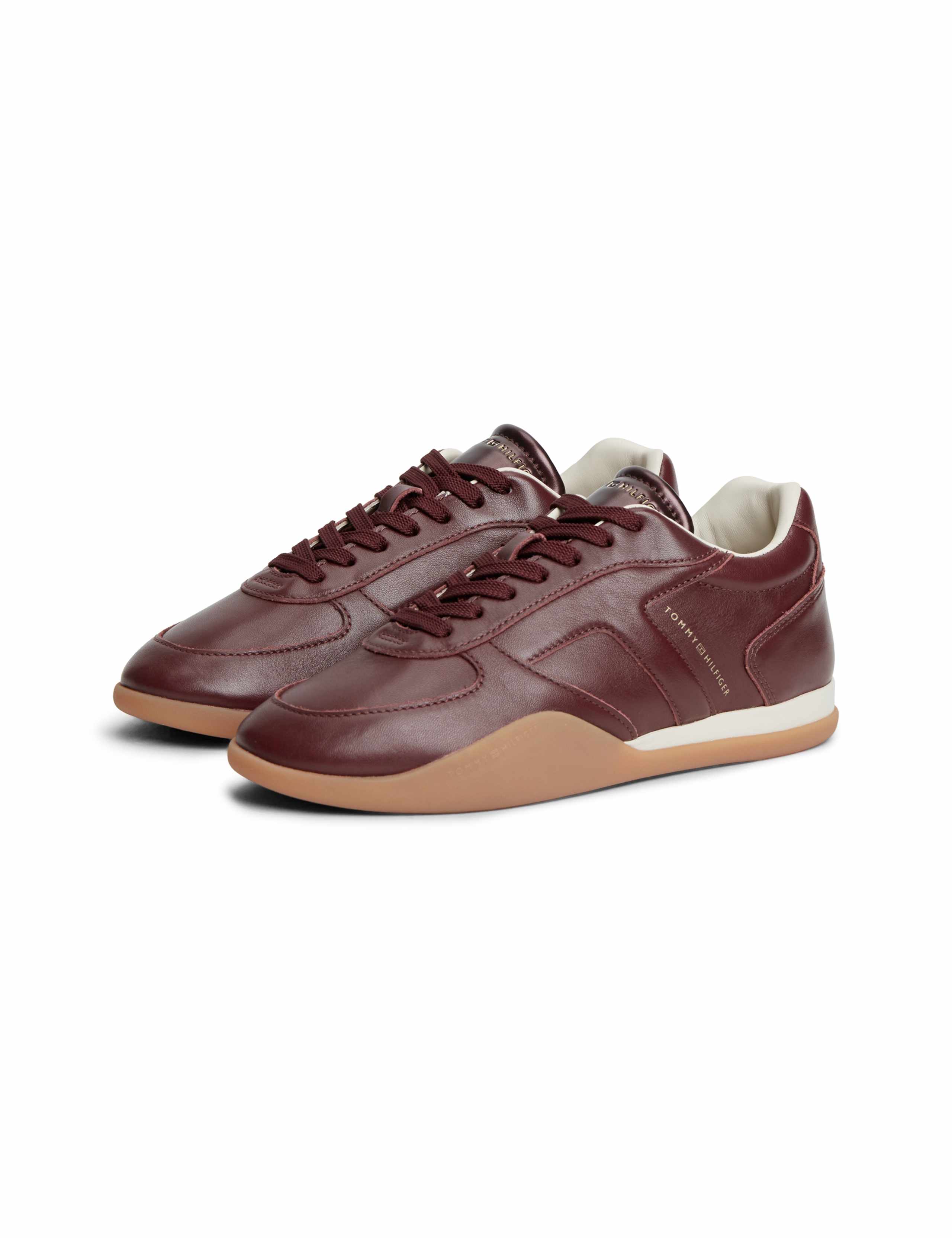 TH Vintage Leather Lace Up Trainers 3 of 6