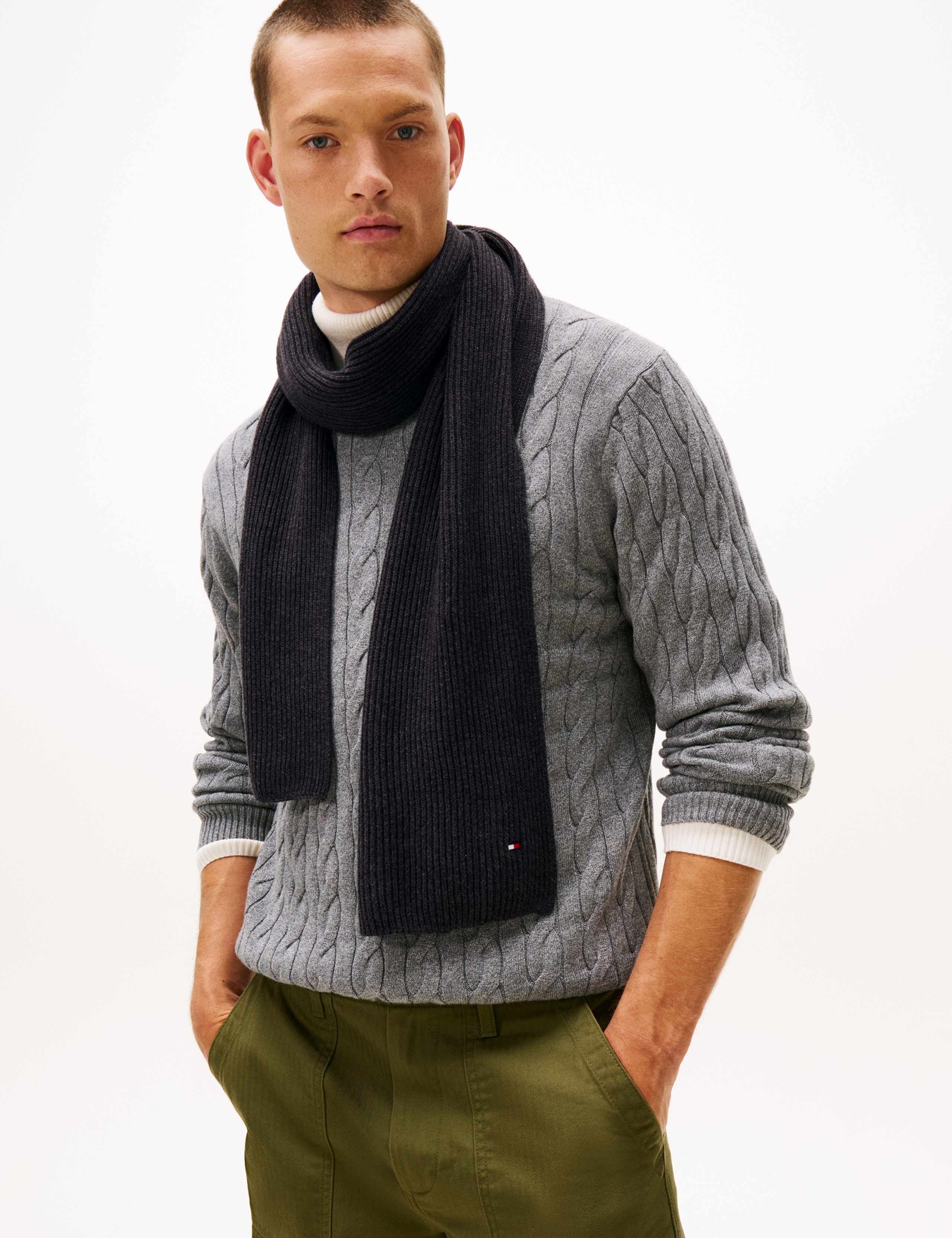 Cotton Rich Scarf with Cashmere 2 of 5