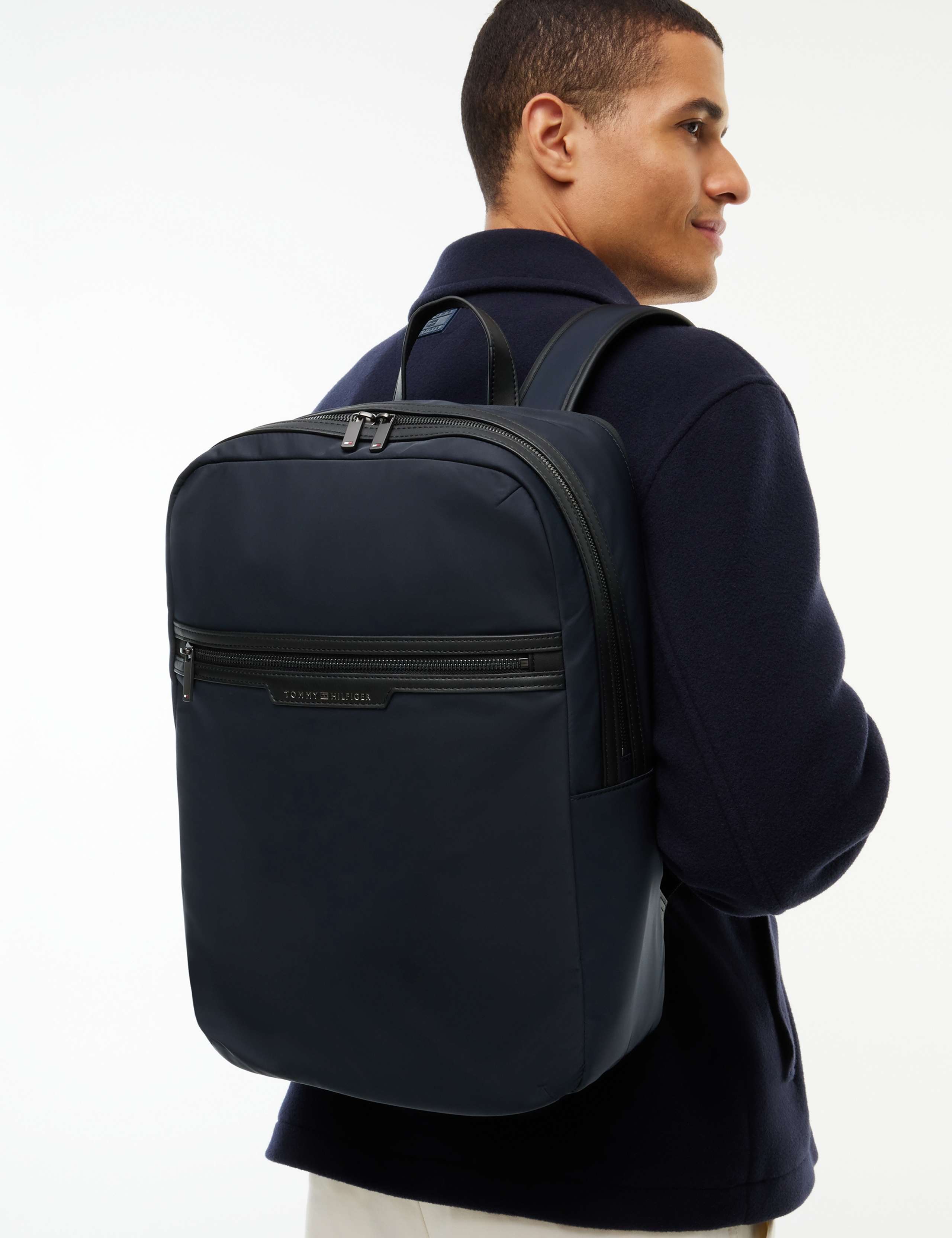 Adjustable Zip Backpack 1 of 5