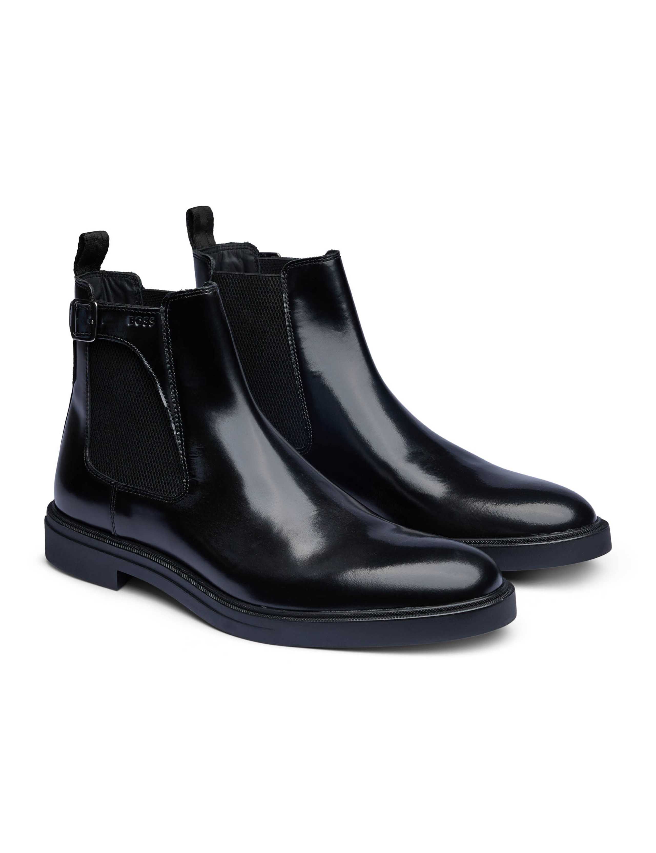 Leather Lace Up Casual Boots 2 of 3