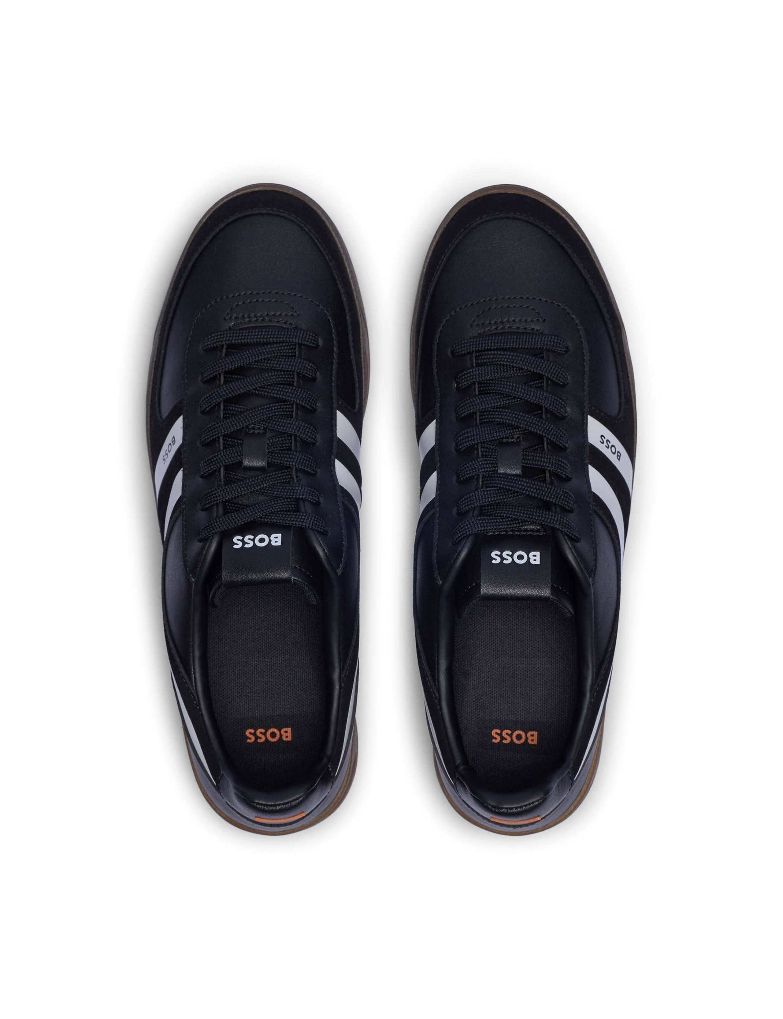 Leather Lace Up Trainers 3 of 3