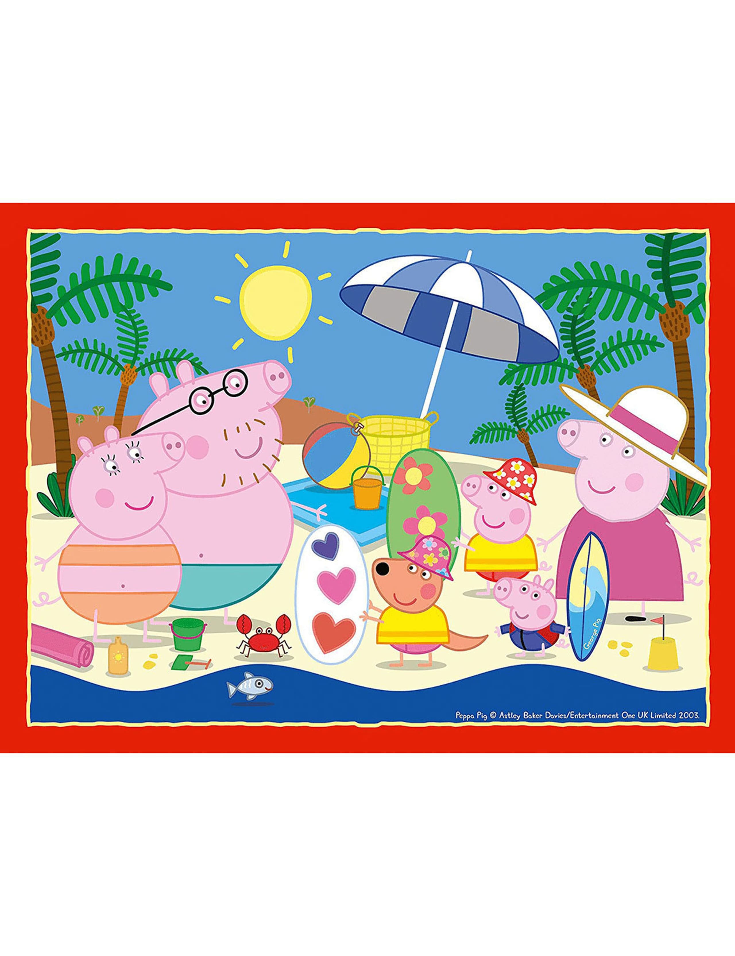 Peppa Pig 4 in a Box Jigsaw Puzzles (3-6 Yrs) 5 of 5