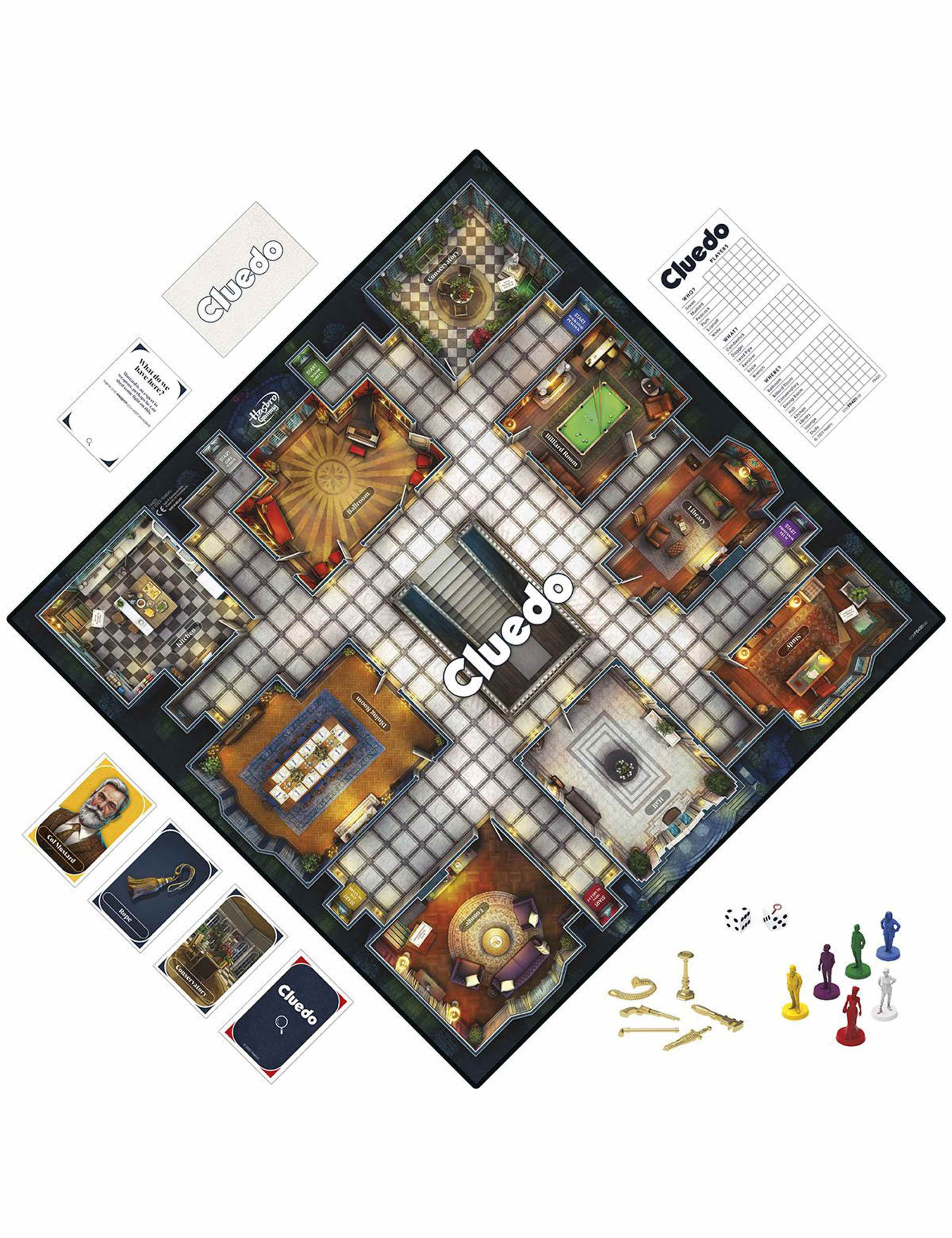 Cluedo Classic 2023 Edition Board Game (8+ Yrs) 4 of 5