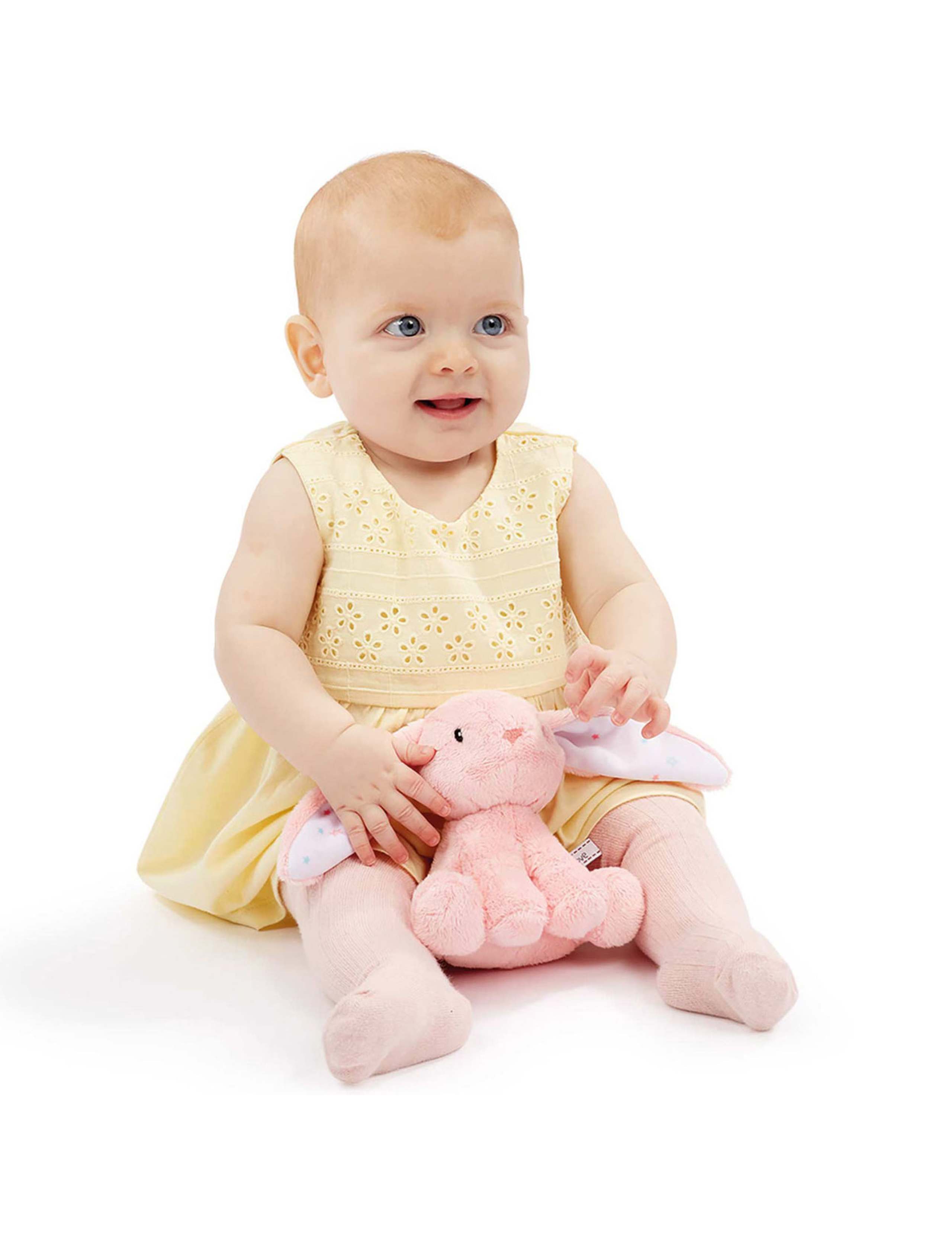 Super-Soft Baby Bunny In Pink 2 of 2
