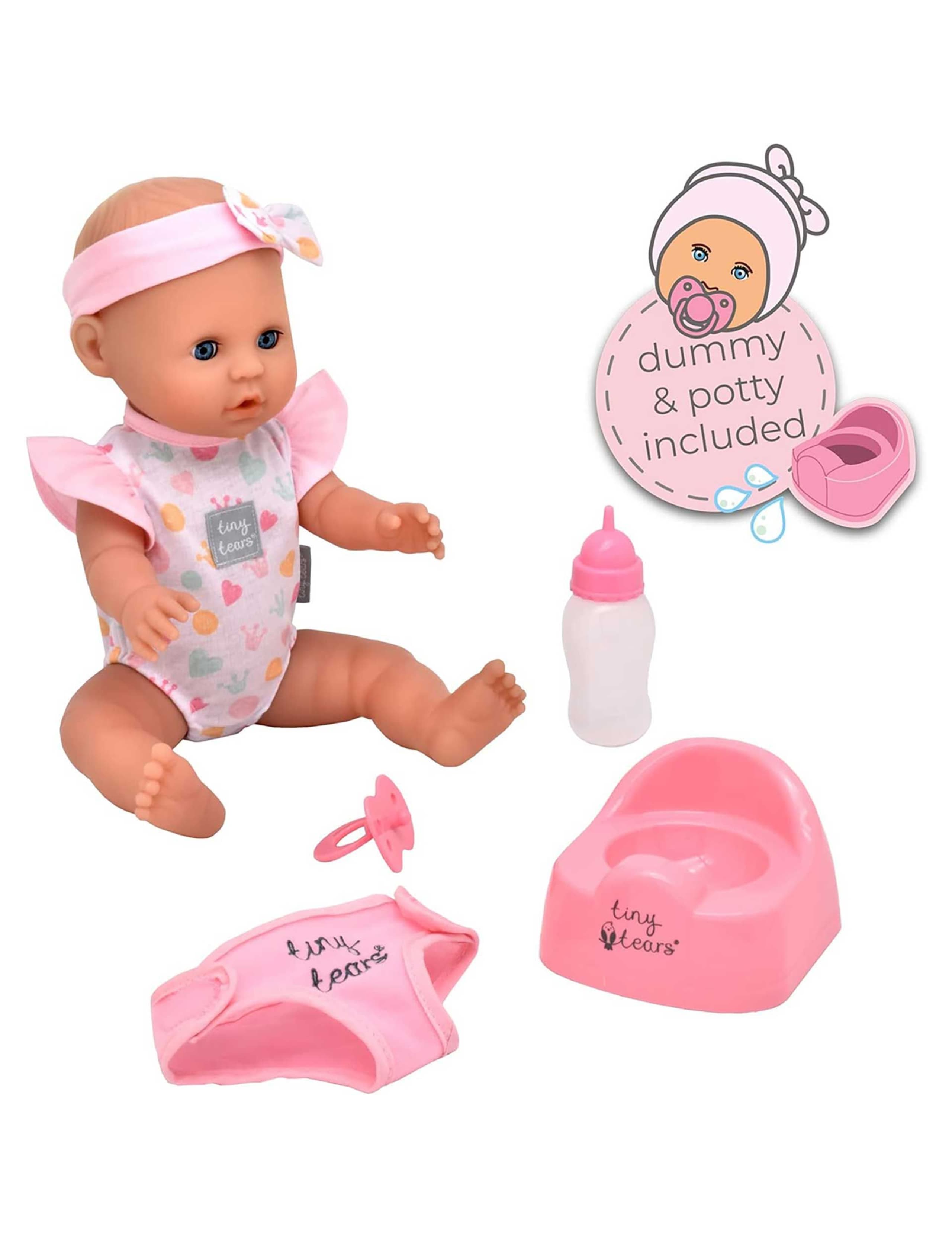 Tiny Tears Crying & Wetting Doll (18+ Mths) 2 of 6