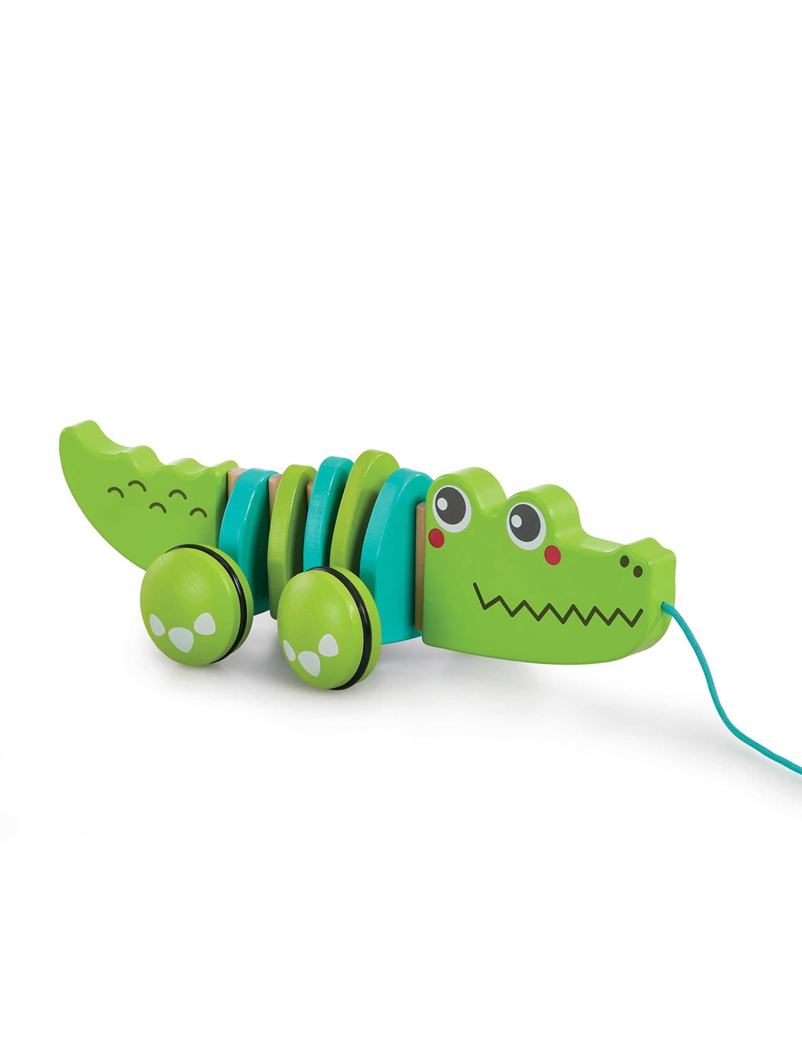 Wooden Pull Along Crocodile (12-36 Mths) 2 of 2