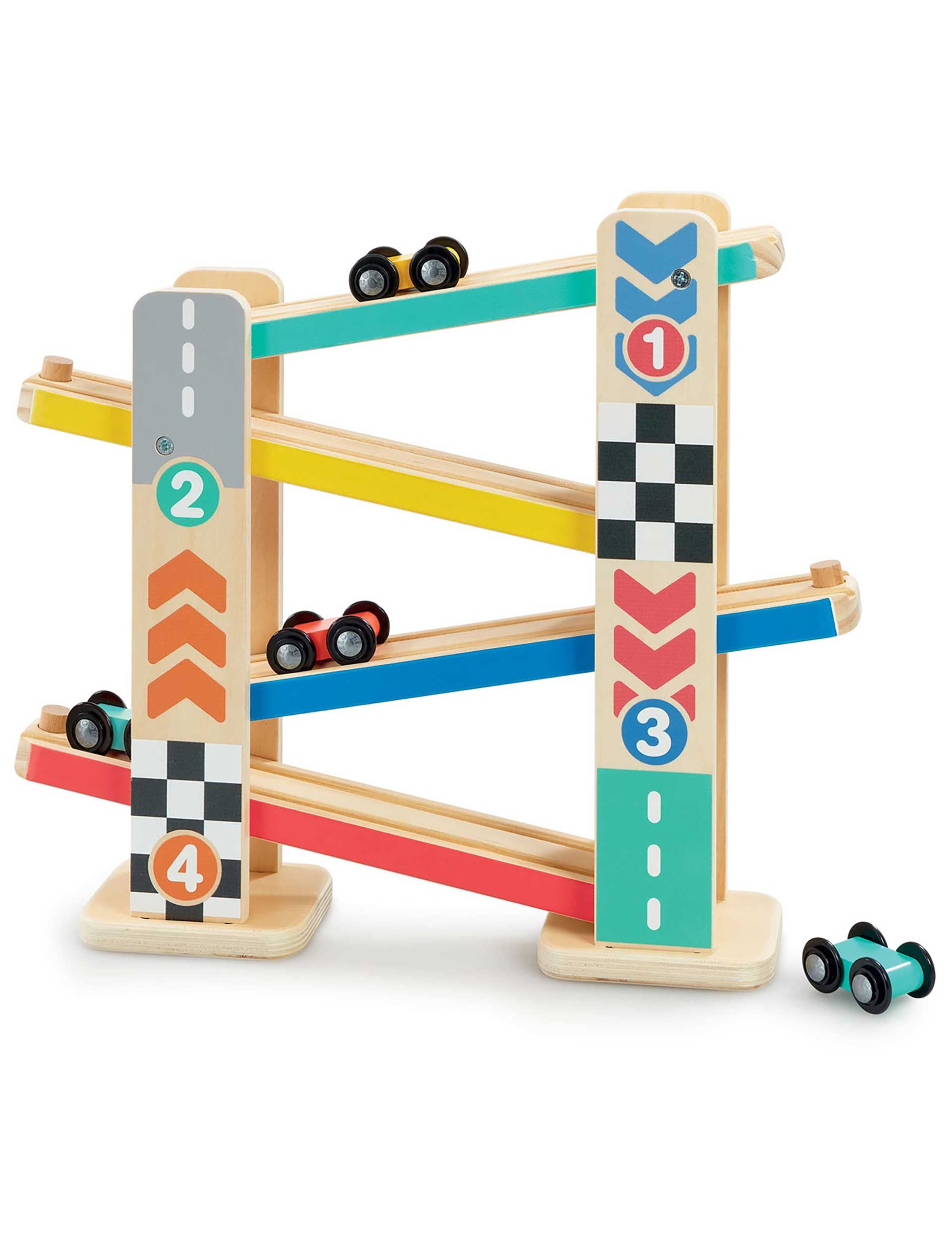 Wooden Click Clack Race Track (12-36 Mths) 2 of 3