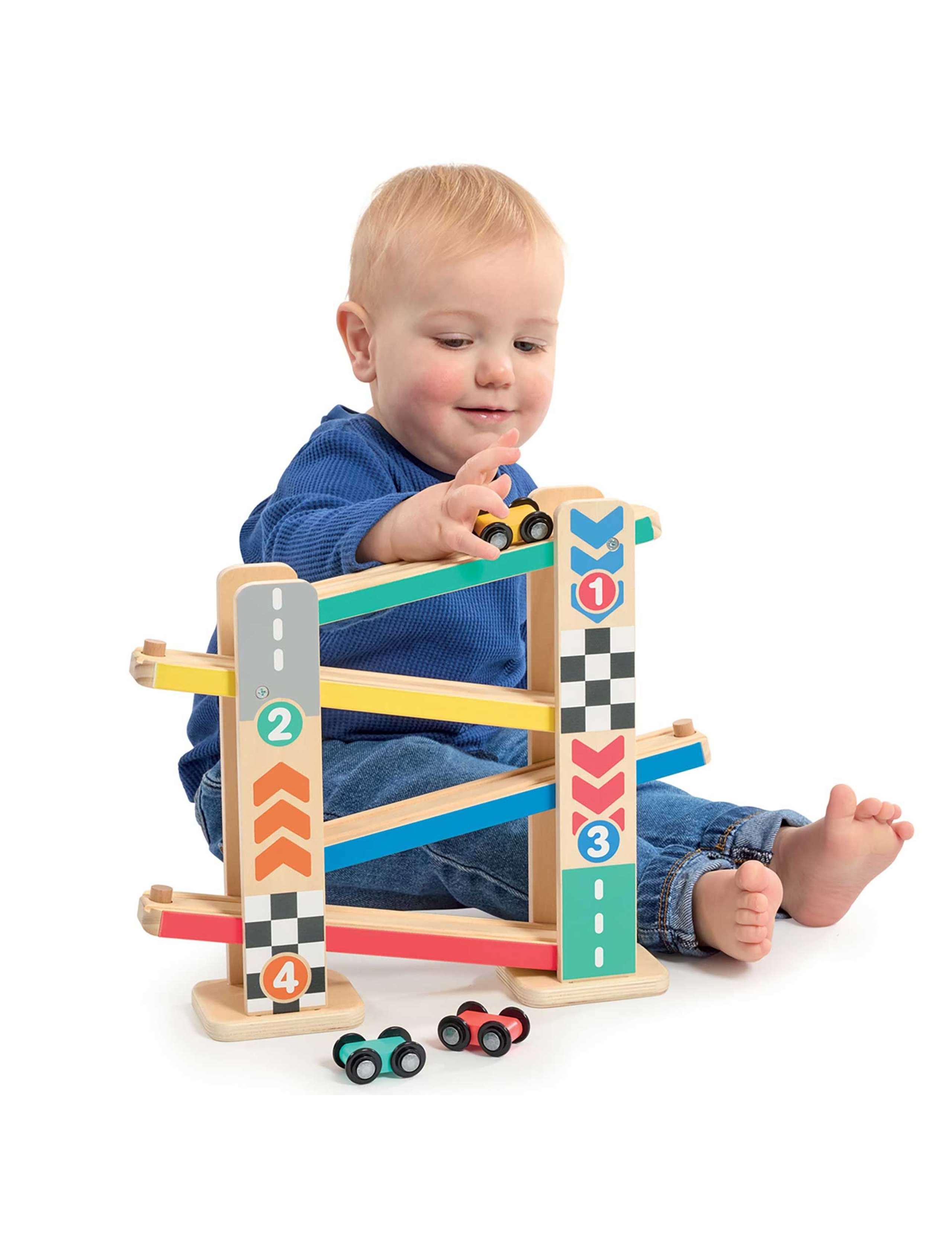 Wooden Click Clack Race Track (12-36 Mths) 3 of 3