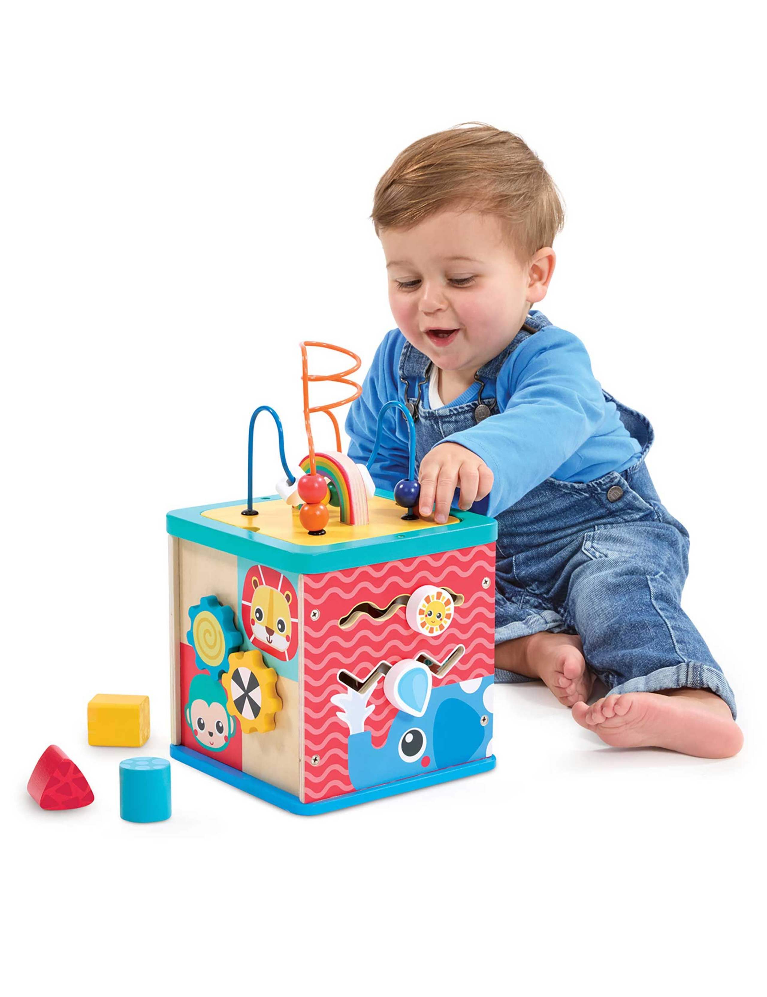 Wooden Activity Cube (12-36 Mths) 2 of 3