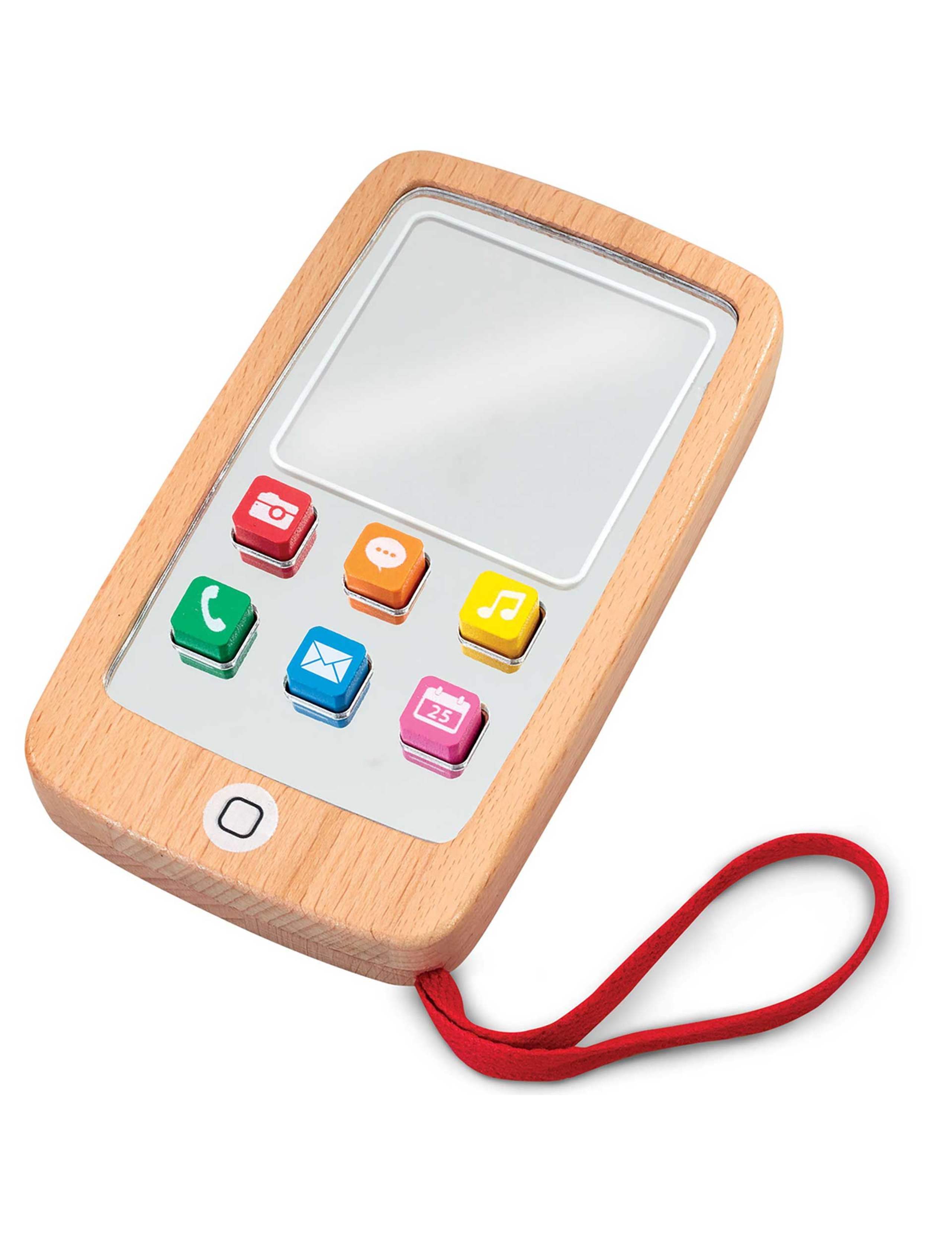 Wooden Baby Phone Mirror (6-36 Mths) 2 of 2