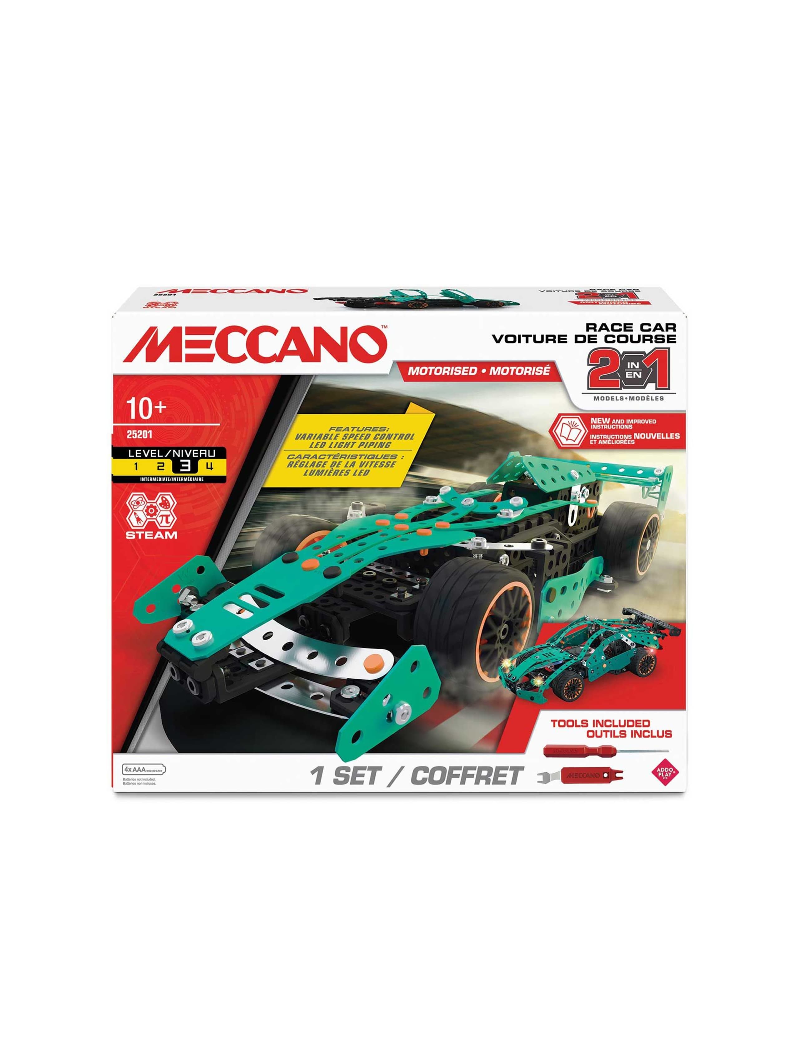 2-in-1 Race Car Construction Set (10+ Yrs) 1 of 5