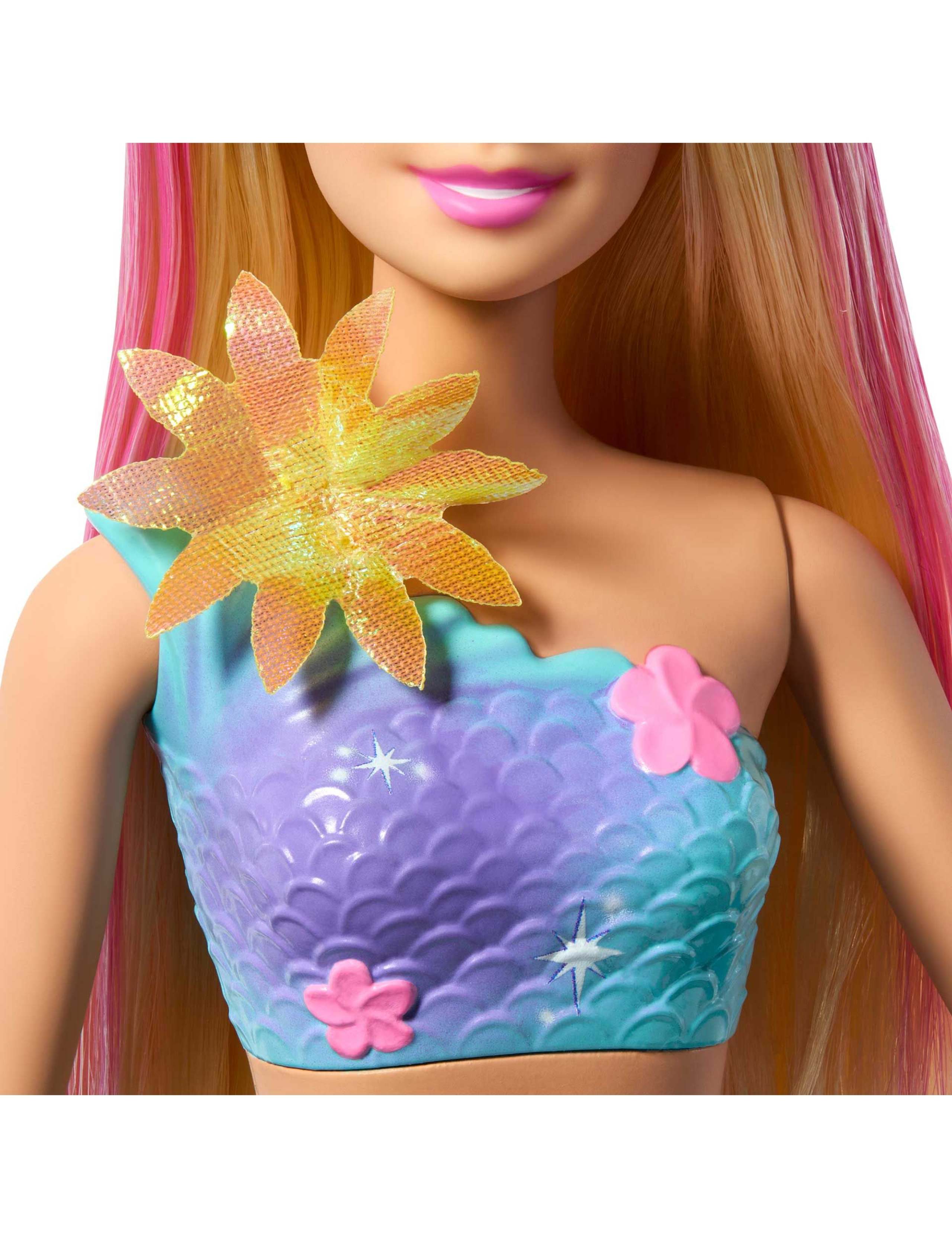 Barbie™ Flower Magic Mermaid Doll (3+ Yrs) 6 of 6