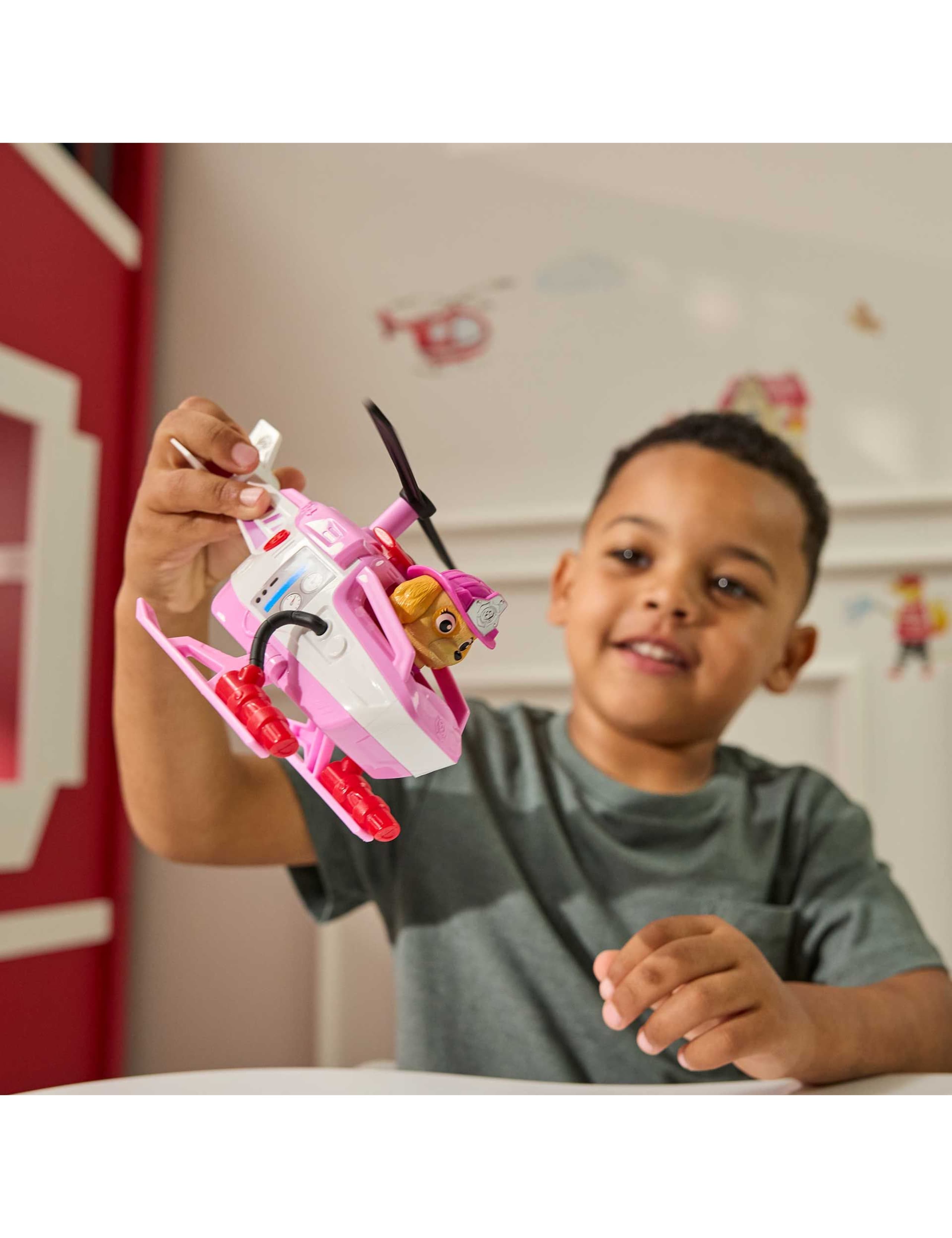 Fire Rescue Chopper Helicopter Playset (3+ Yrs) 5 of 7