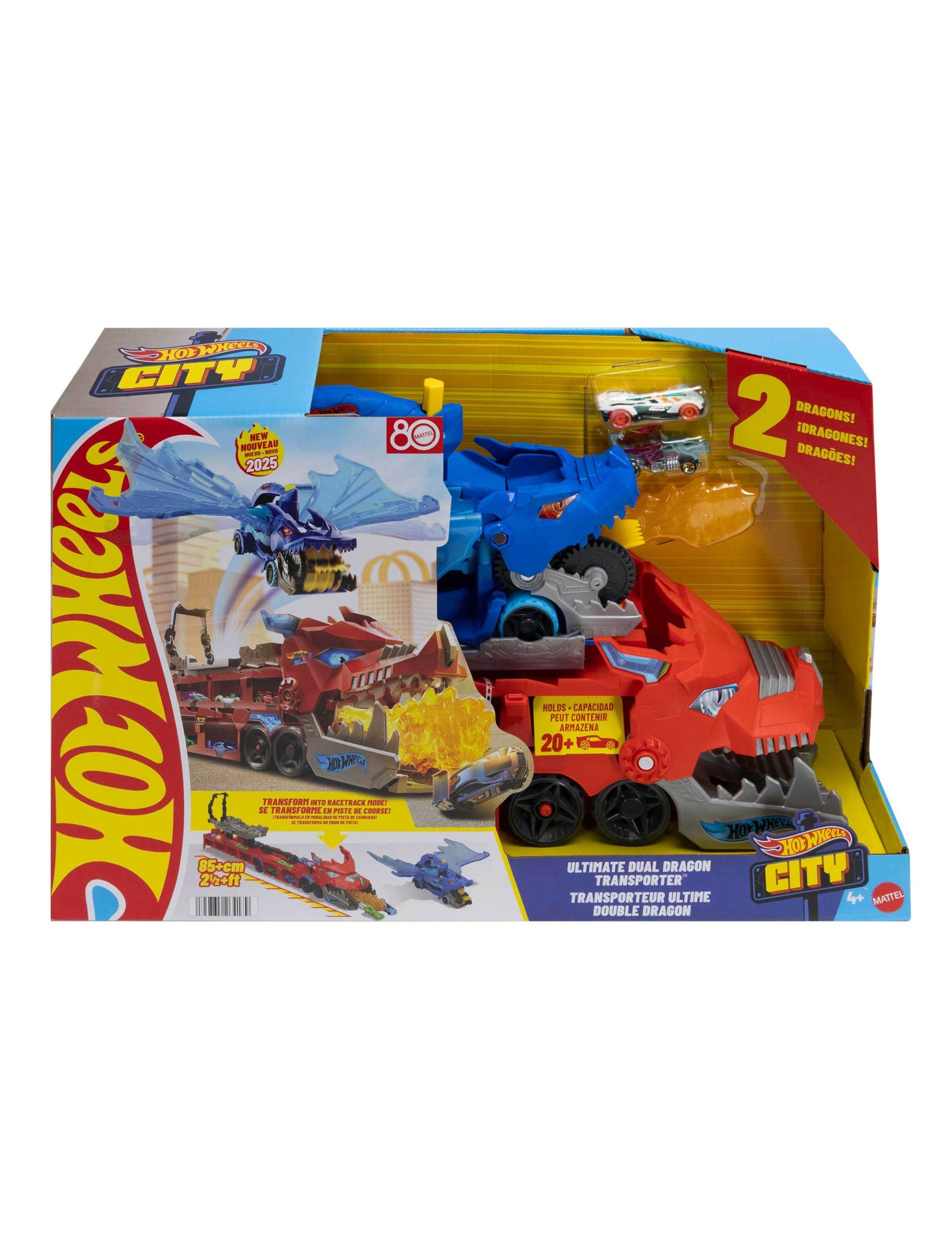 City Dual Dragon Transporter & Cars (4+ Yrs) 2 of 6