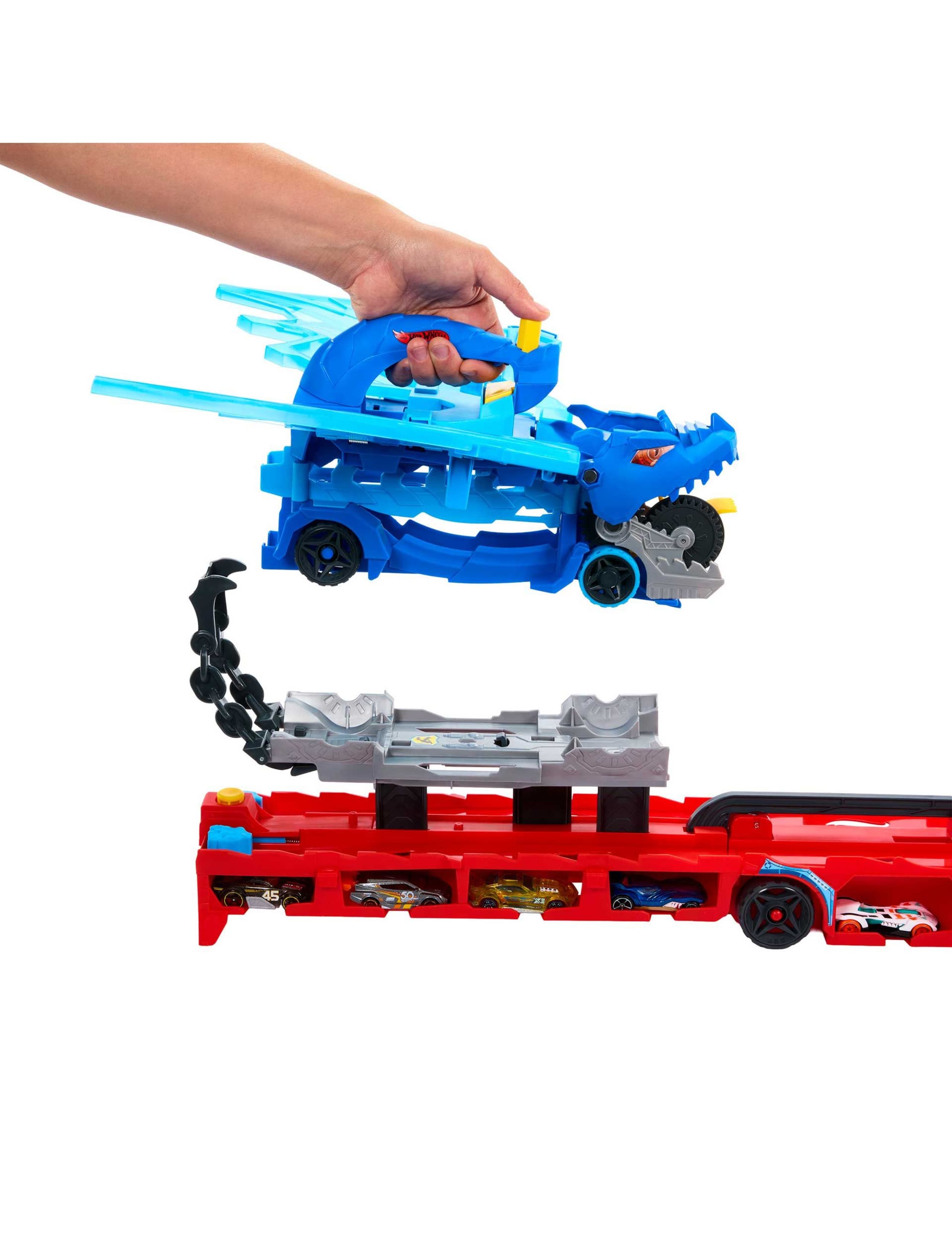 City Dual Dragon Transporter & Cars (4+ Yrs) 3 of 6