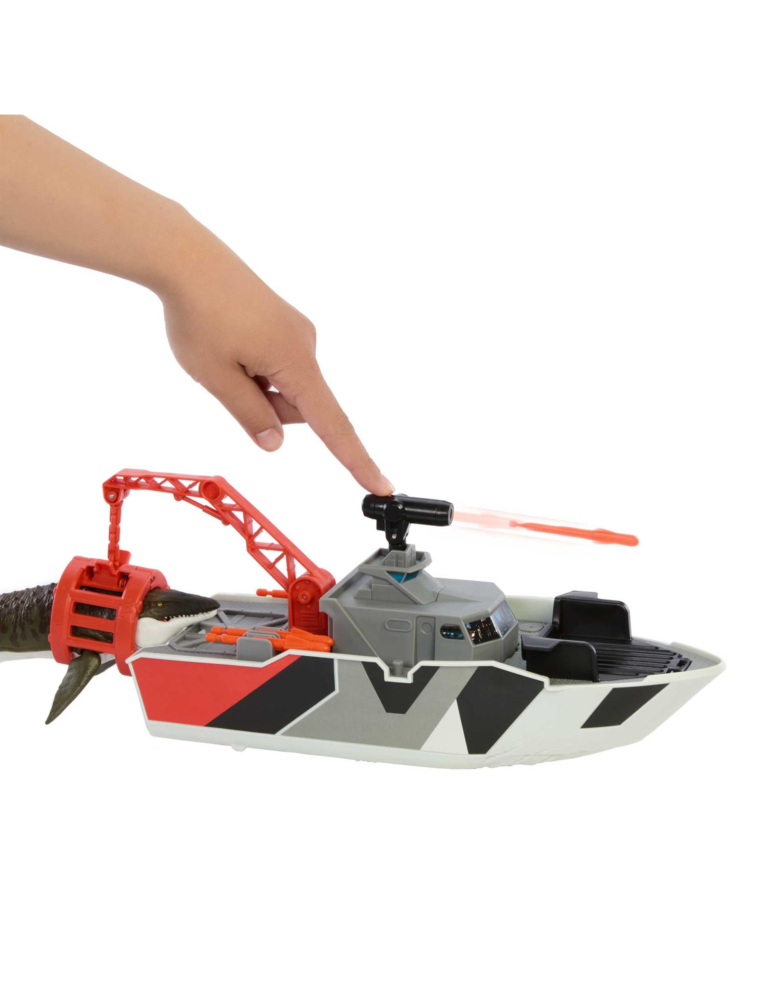 Mosasaurus Rescue Action Boat™ Playset (3-8 Yrs) 3 of 5