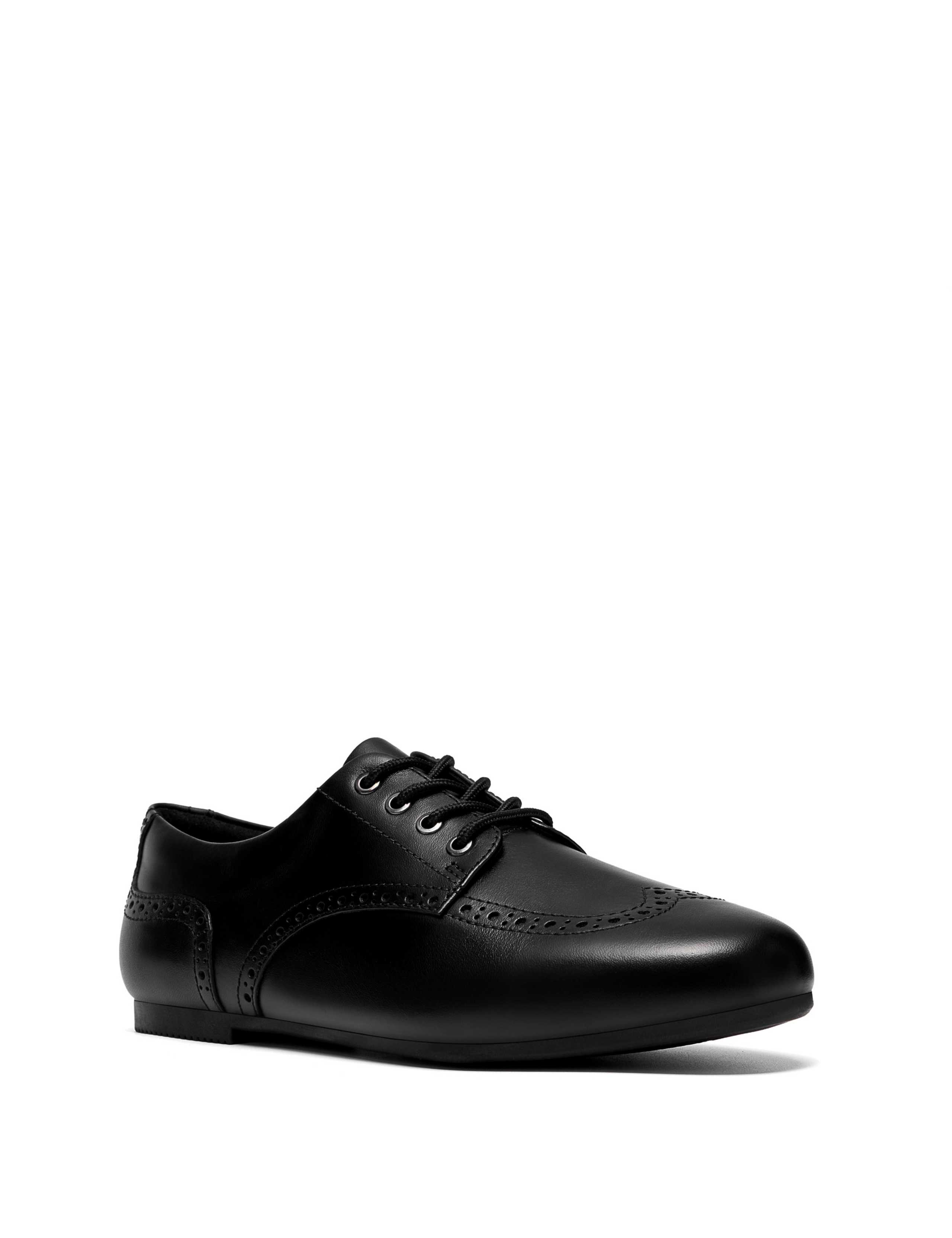 Leather Brogue School Shoes (4 Large - 7 Large) 3 of 6