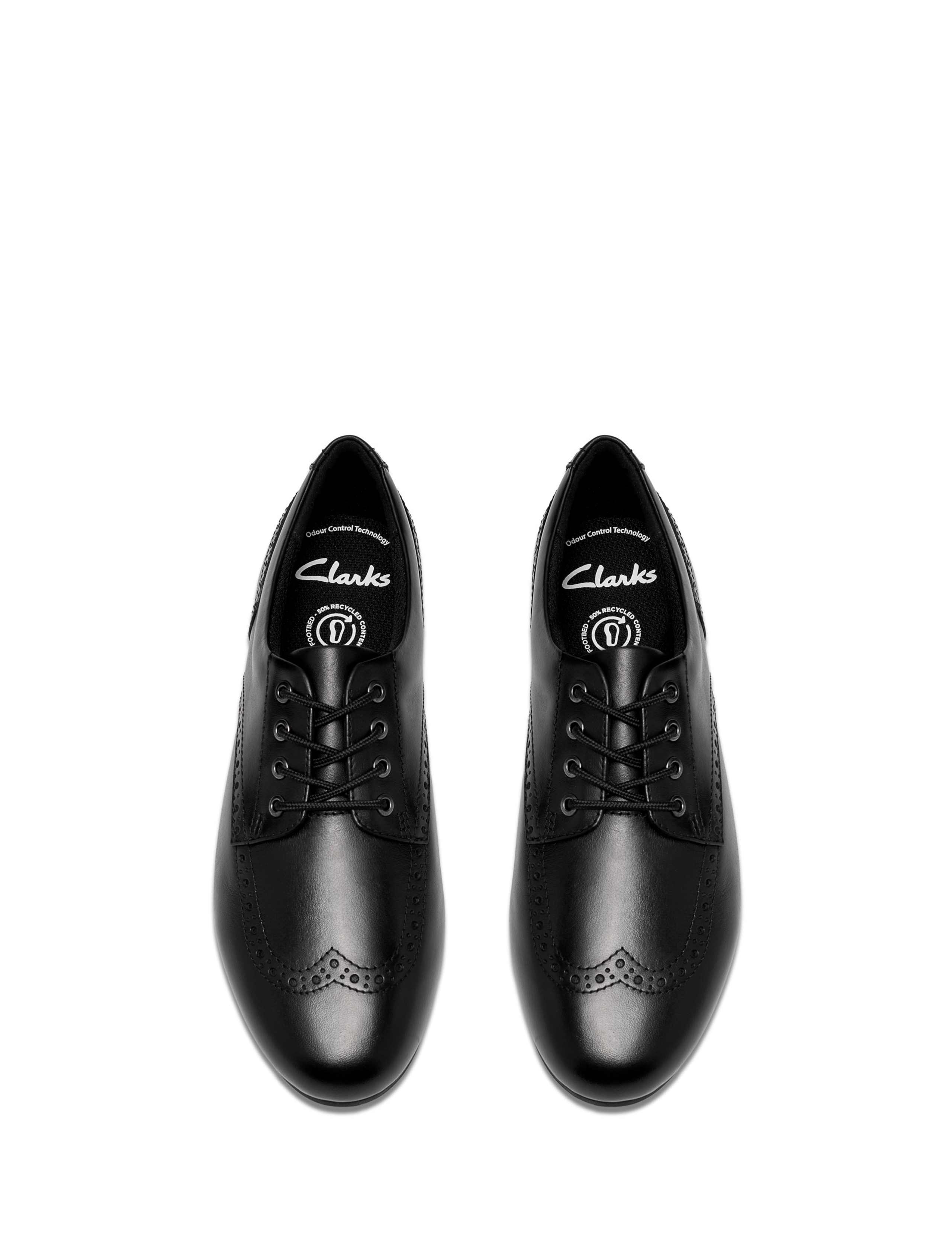 Leather Brogue School Shoes (4 Large - 7 Large) 4 of 6