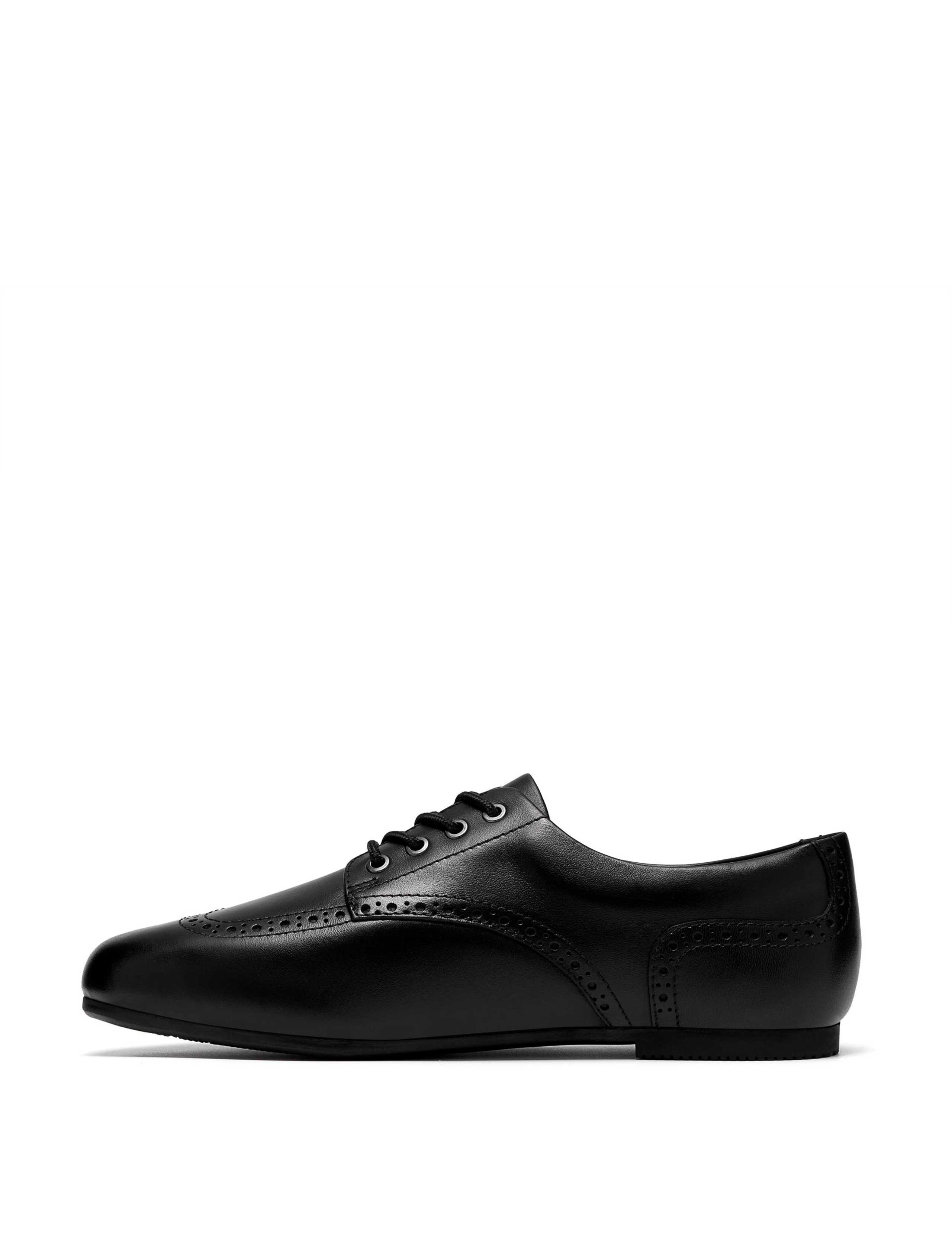 Leather Brogue School Shoes (4 Large - 7 Large) 5 of 6