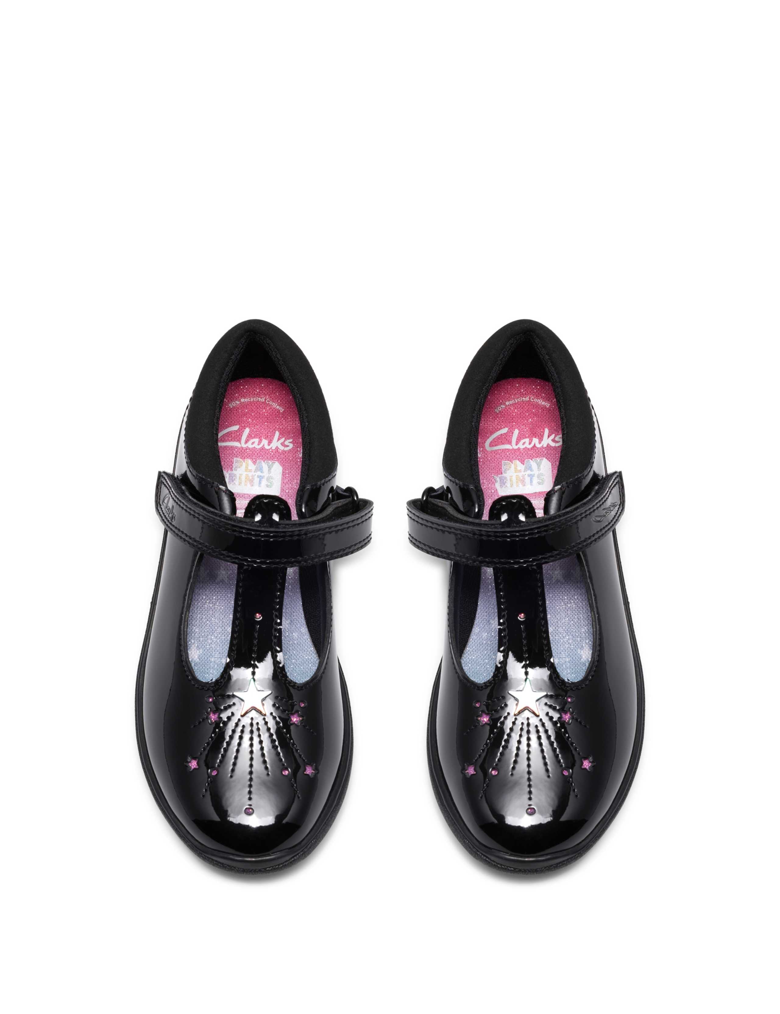 Patent Leather T-Bar School Shoes (7.5 Small - 2.5 Large) 6 of 6