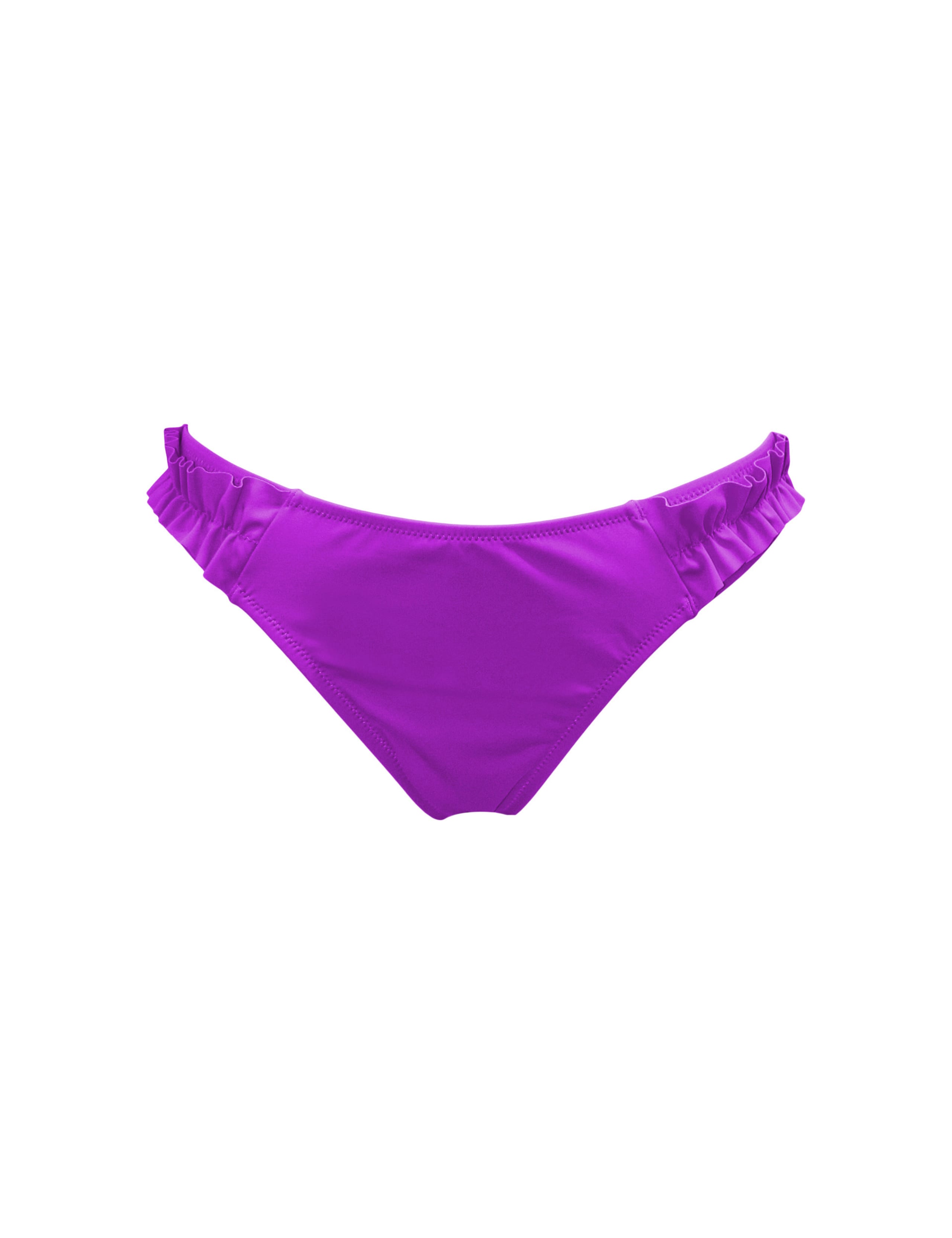 Ocean Breeze Ruffle High Leg Bikini Bottoms 2 of 5