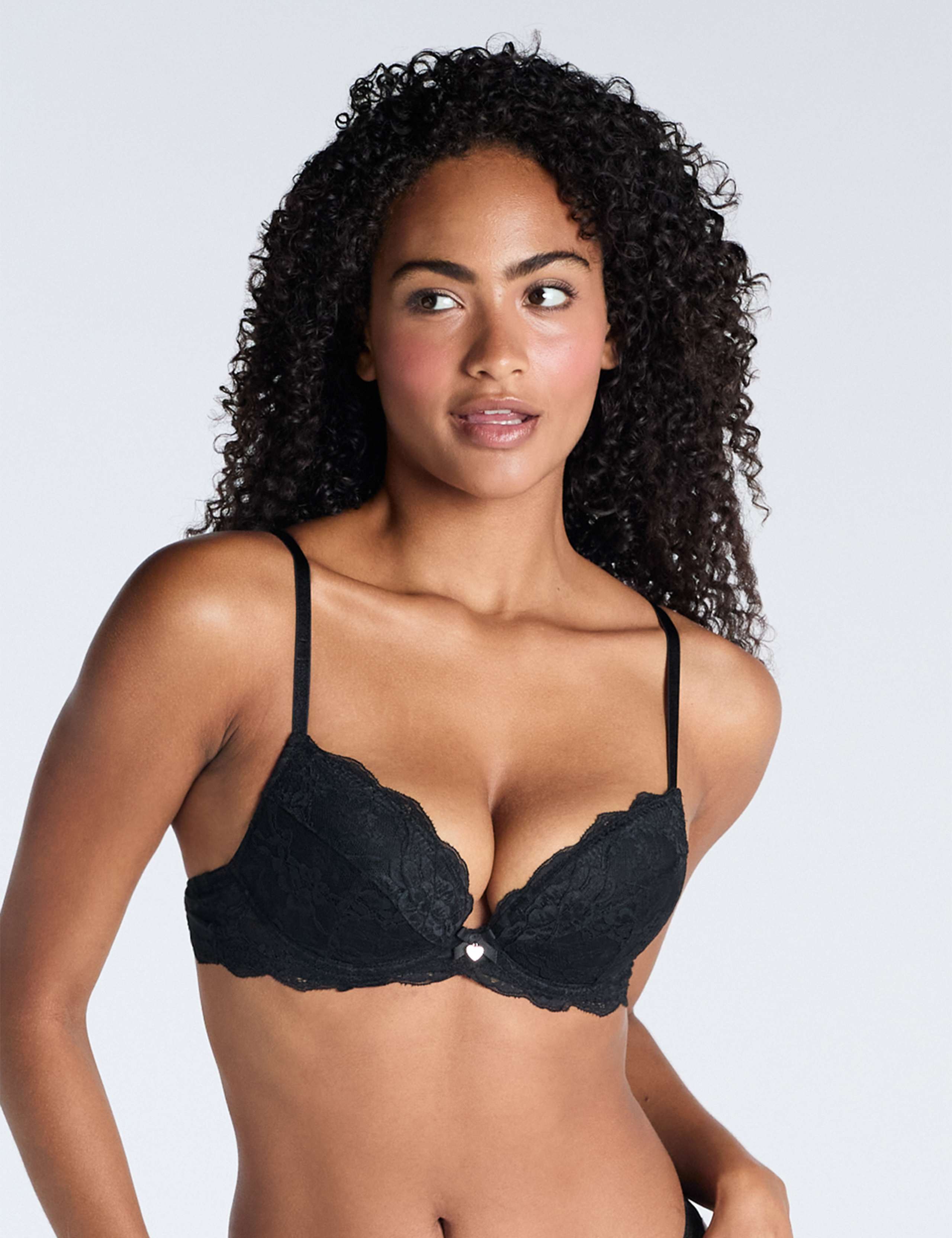 Mollie Lace Wired Plunge Bra (A-G) 2 of 5